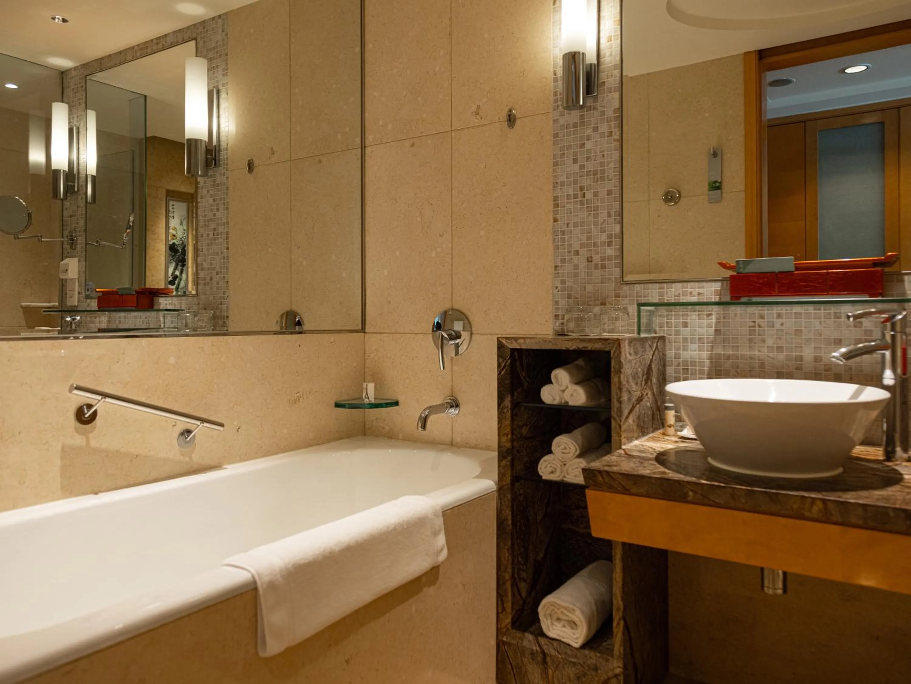 Bathroom in Renaissance Suzhou Hotel