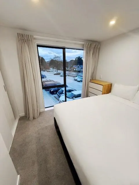 Bed in Swiss-Belresort Coronet Peak