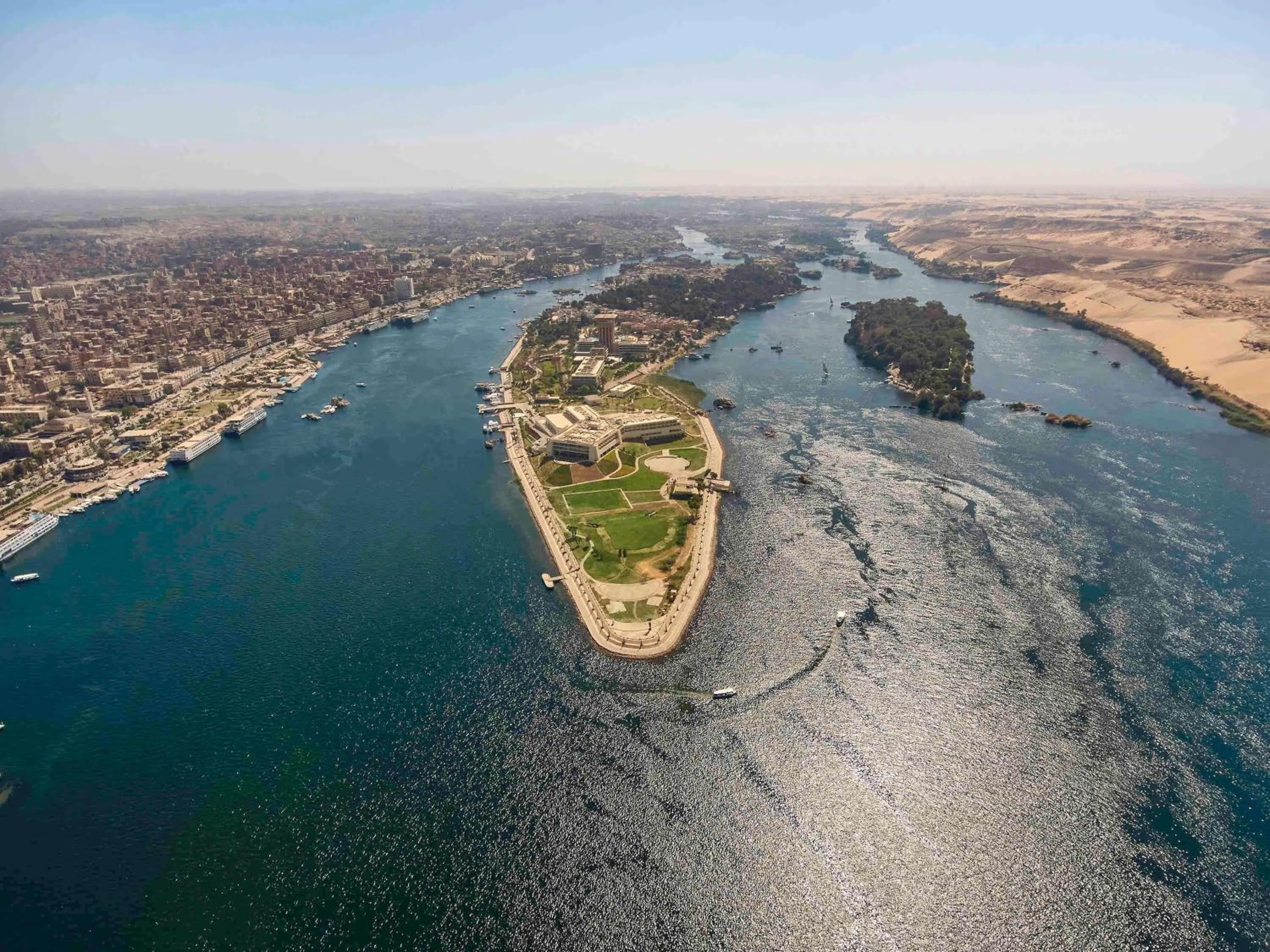 Property building in Mövenpick Resort Aswan