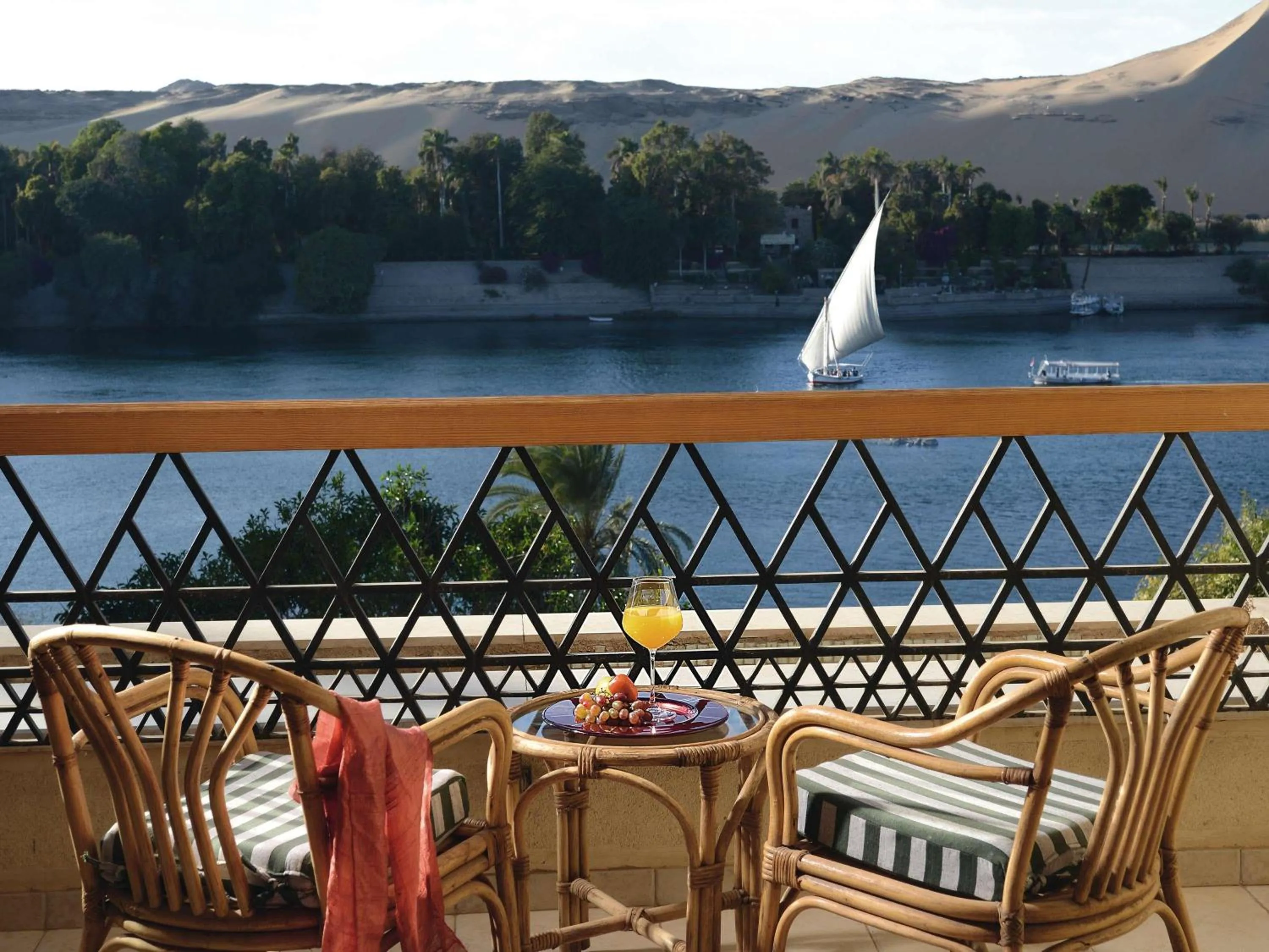 Breakfast in Mövenpick Resort Aswan