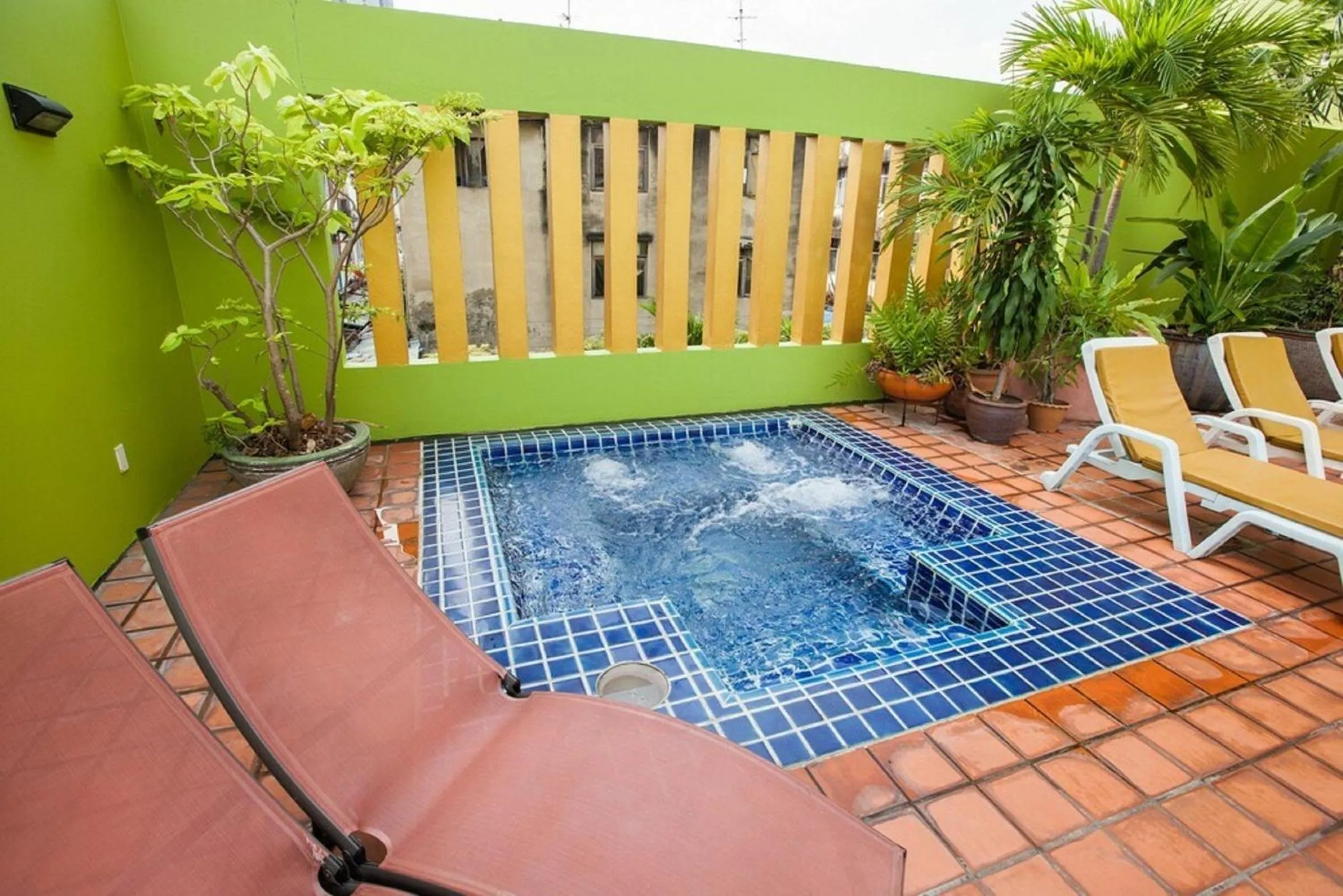 Swimming pool in The Aiyapura Bangkok