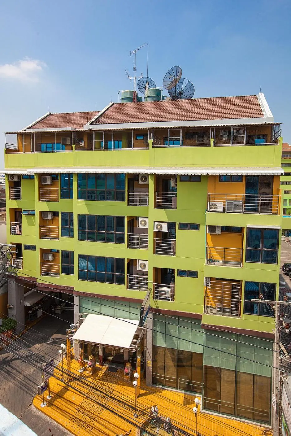 Bird's eye view in The Aiyapura Bangkok