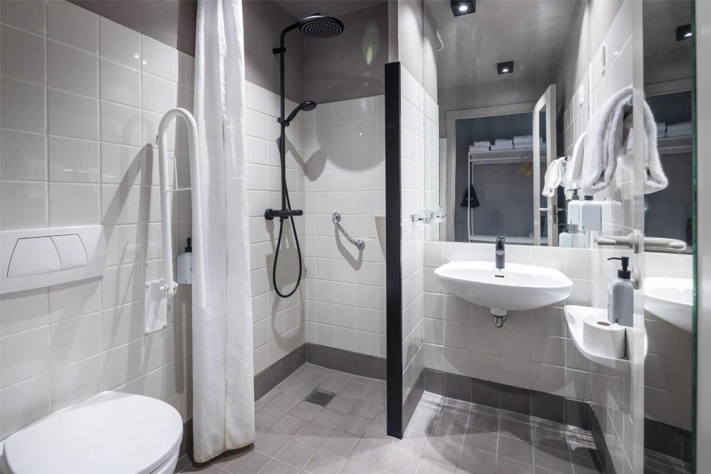 Bathroom in Scandic Ringsted