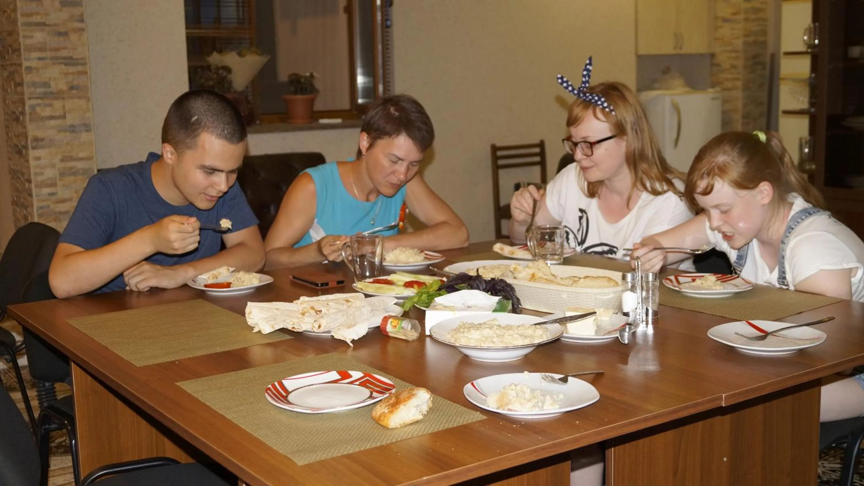 Food and drinks in Komitas Avenue Guest House