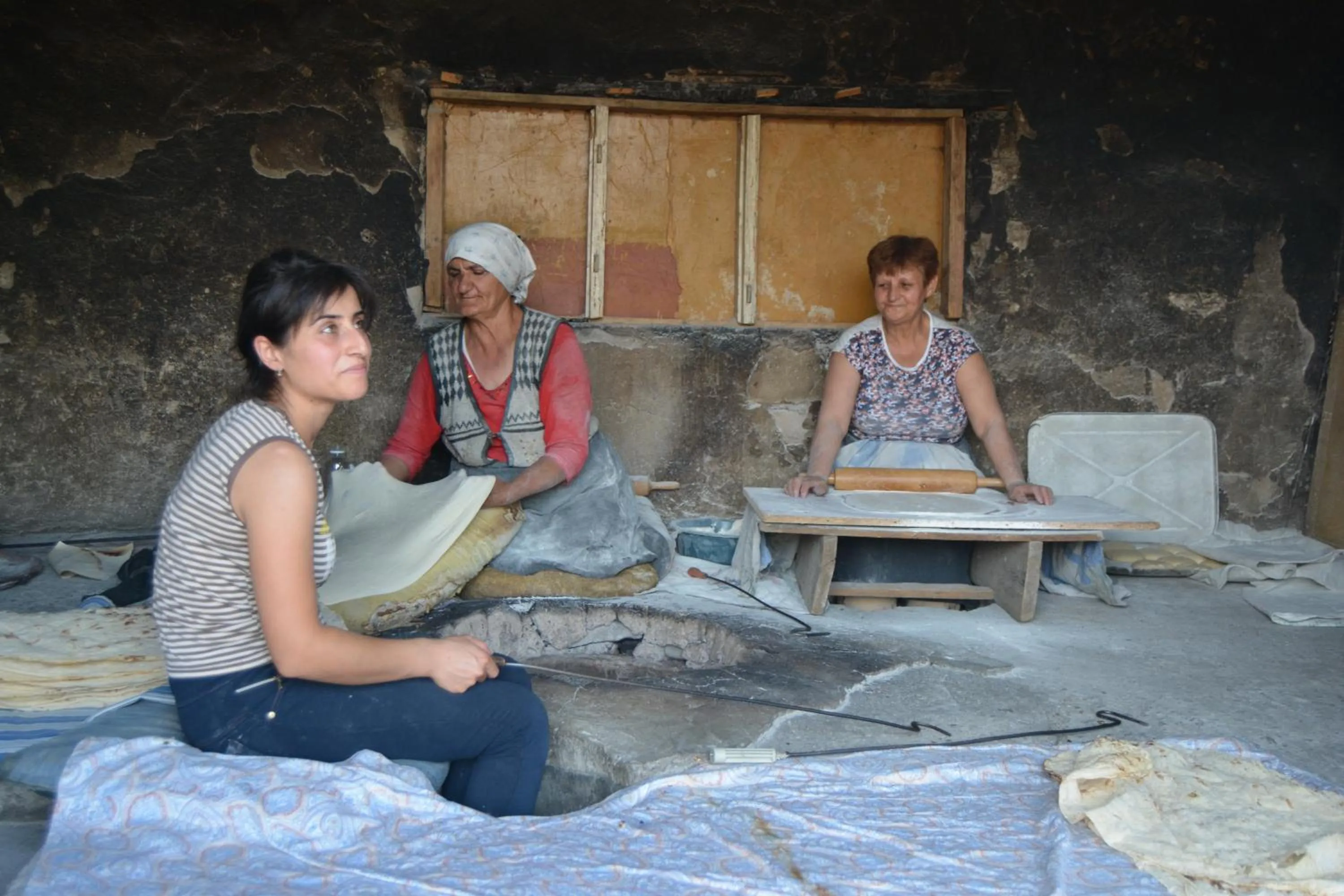 People in Komitas Avenue Guest House