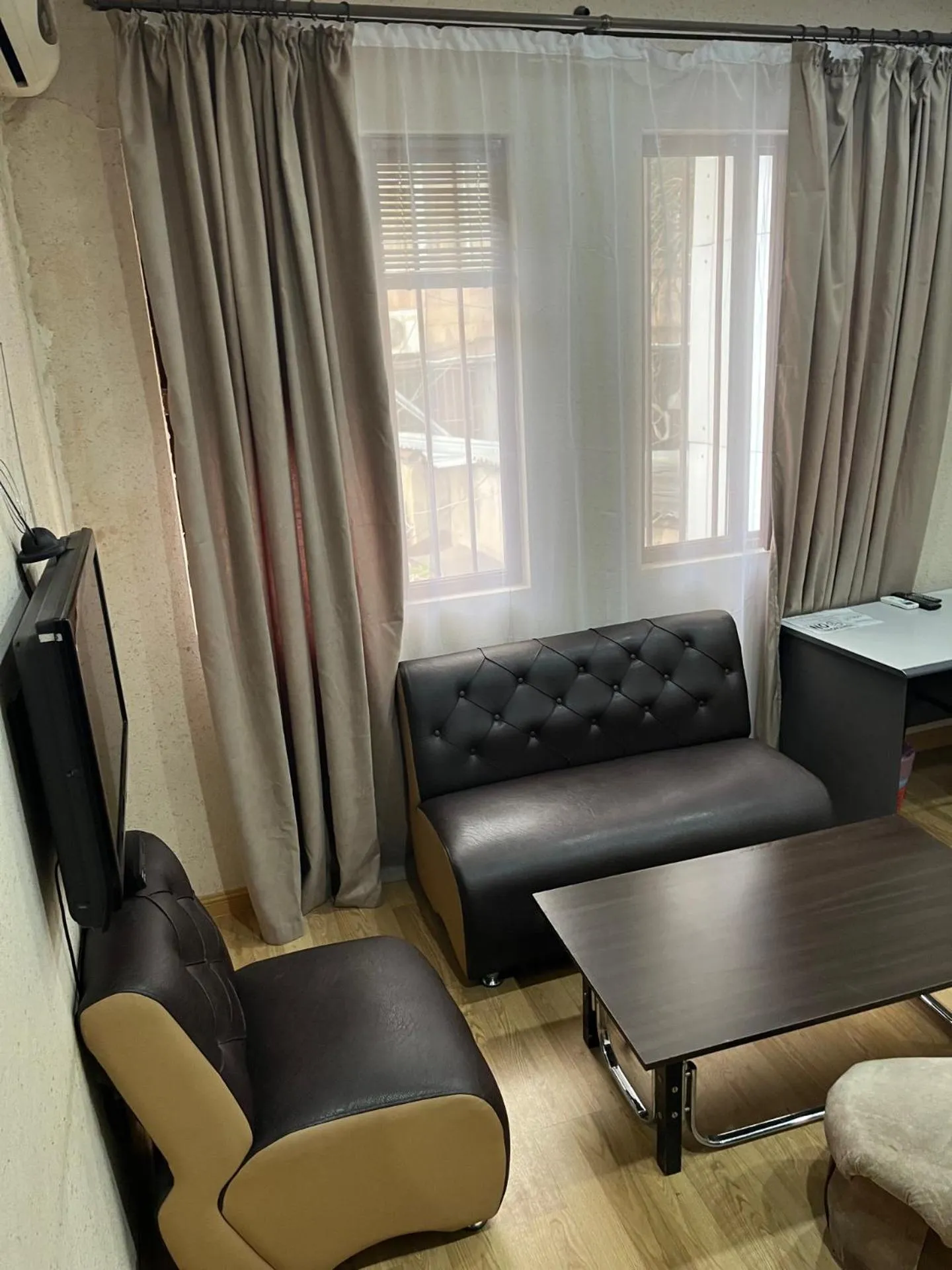 Seating area in Komitas Avenue Guest House