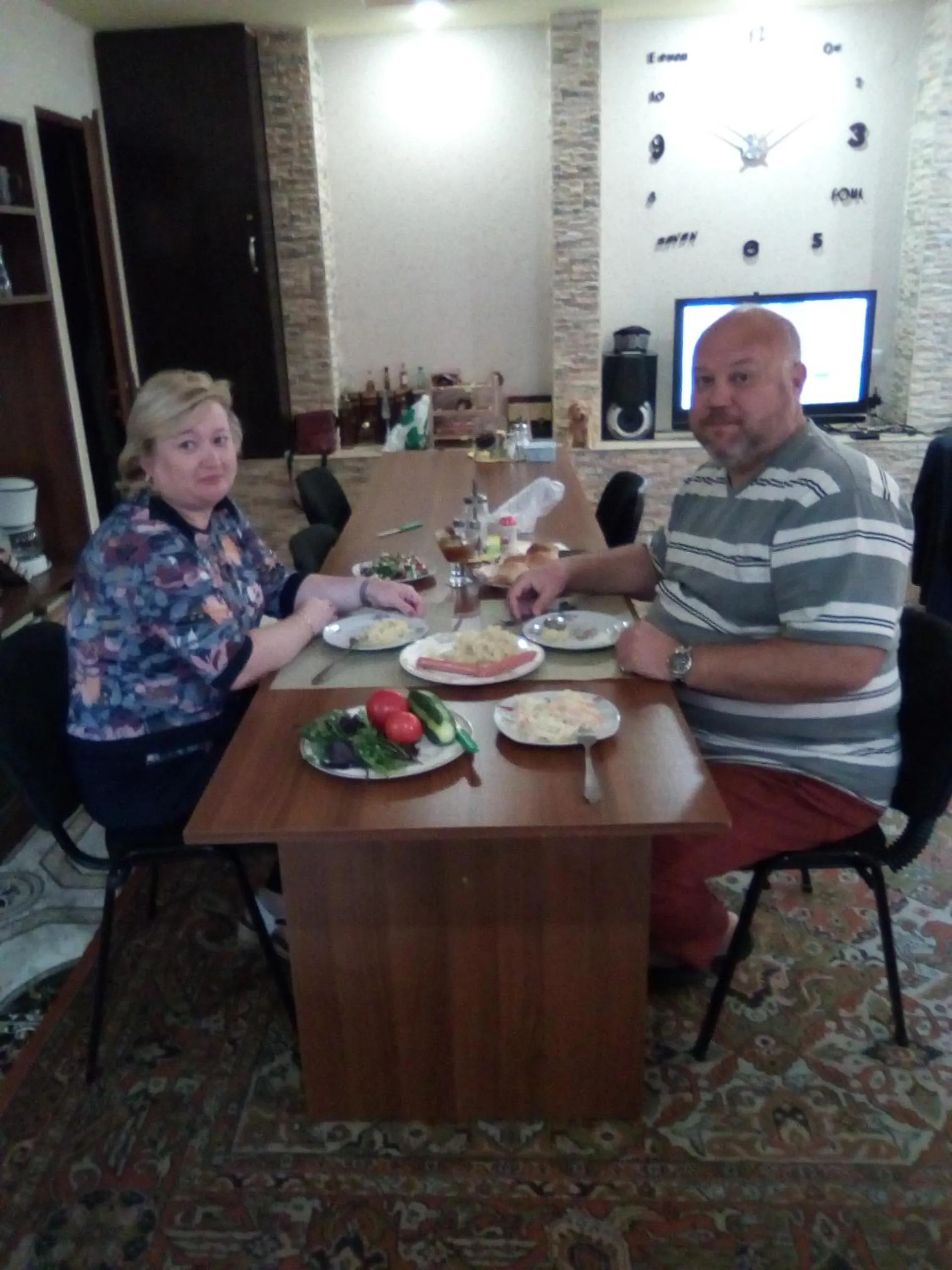 People in Komitas Avenue Guest House
