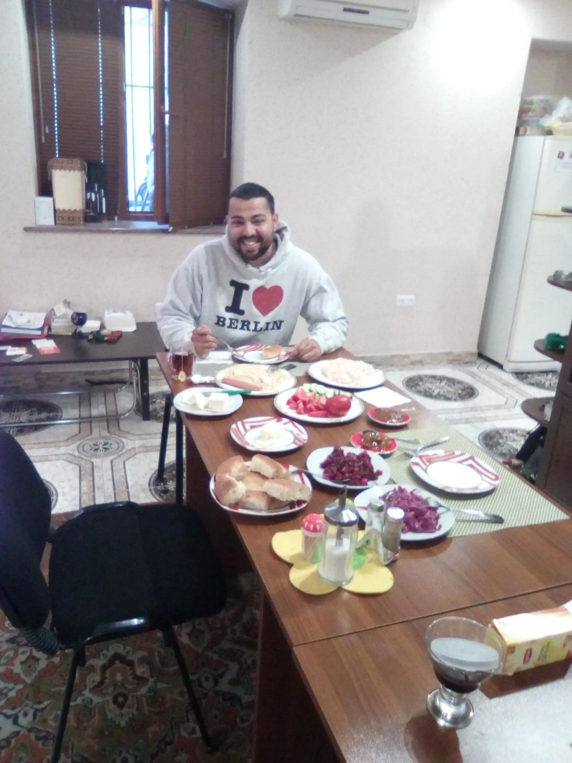 Food and drinks in Komitas Avenue Guest House
