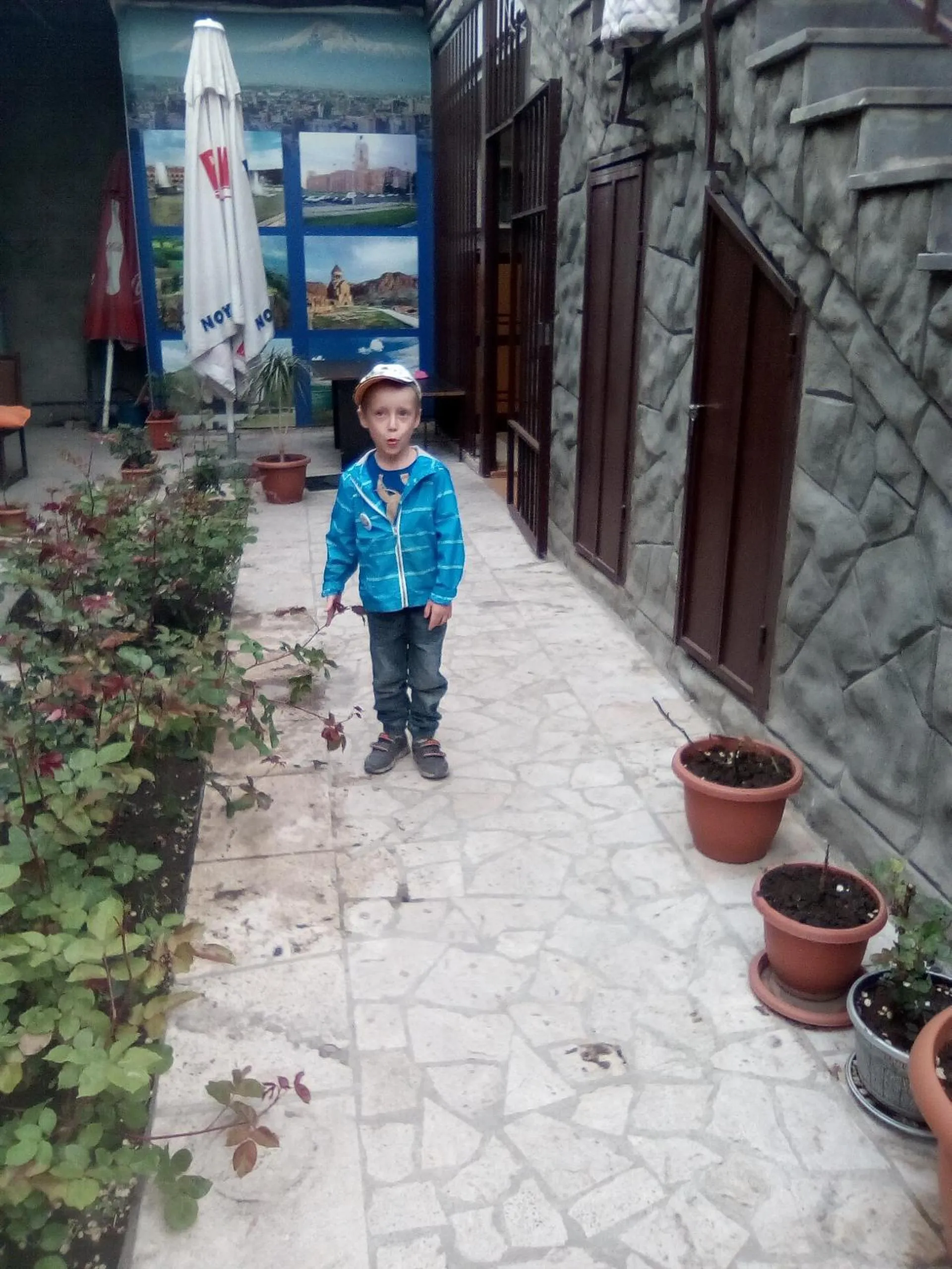 children in Komitas Avenue Guest House