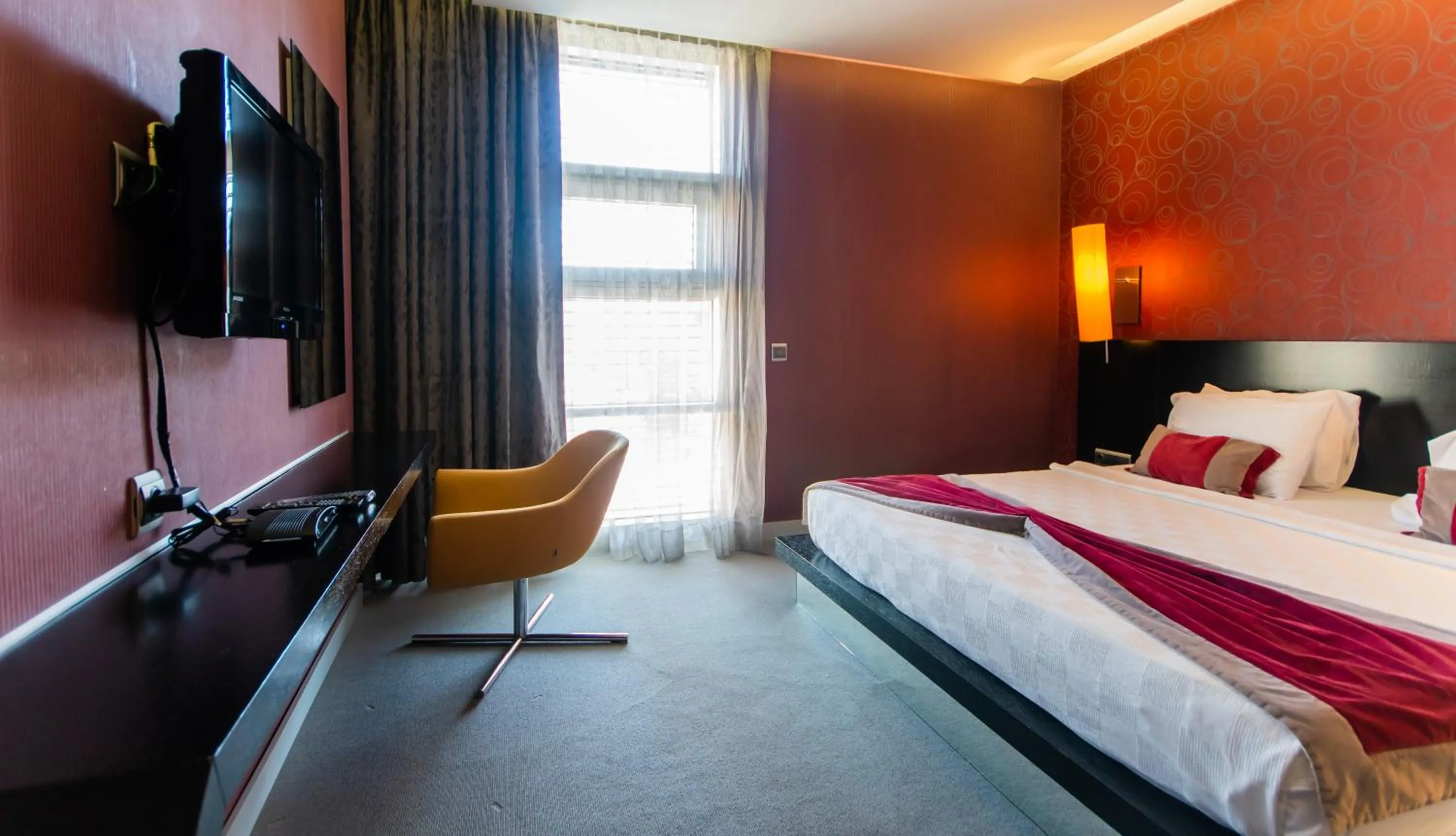 Bed in Vernazza Suites