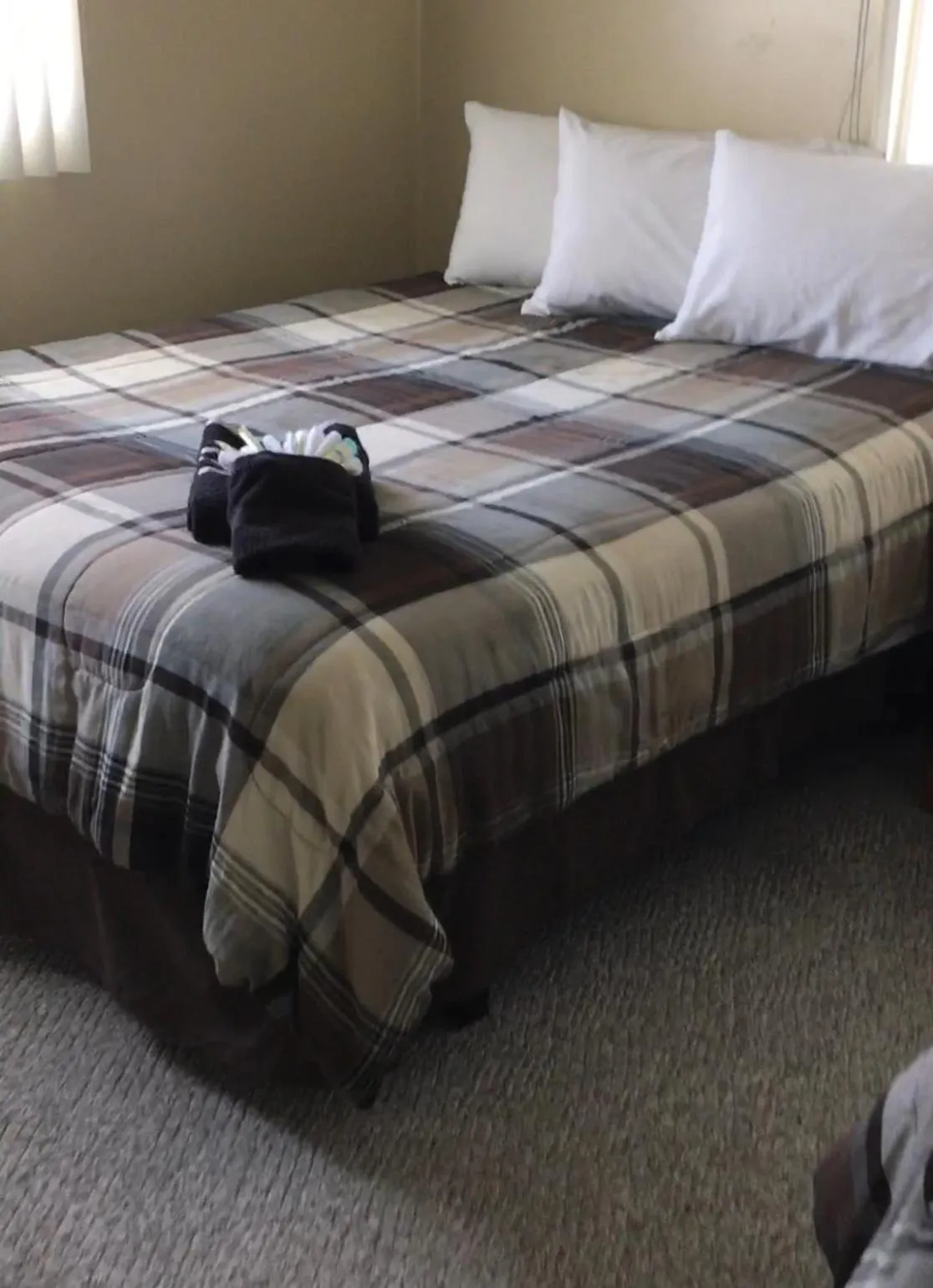 Bed in Big Bear Lodge