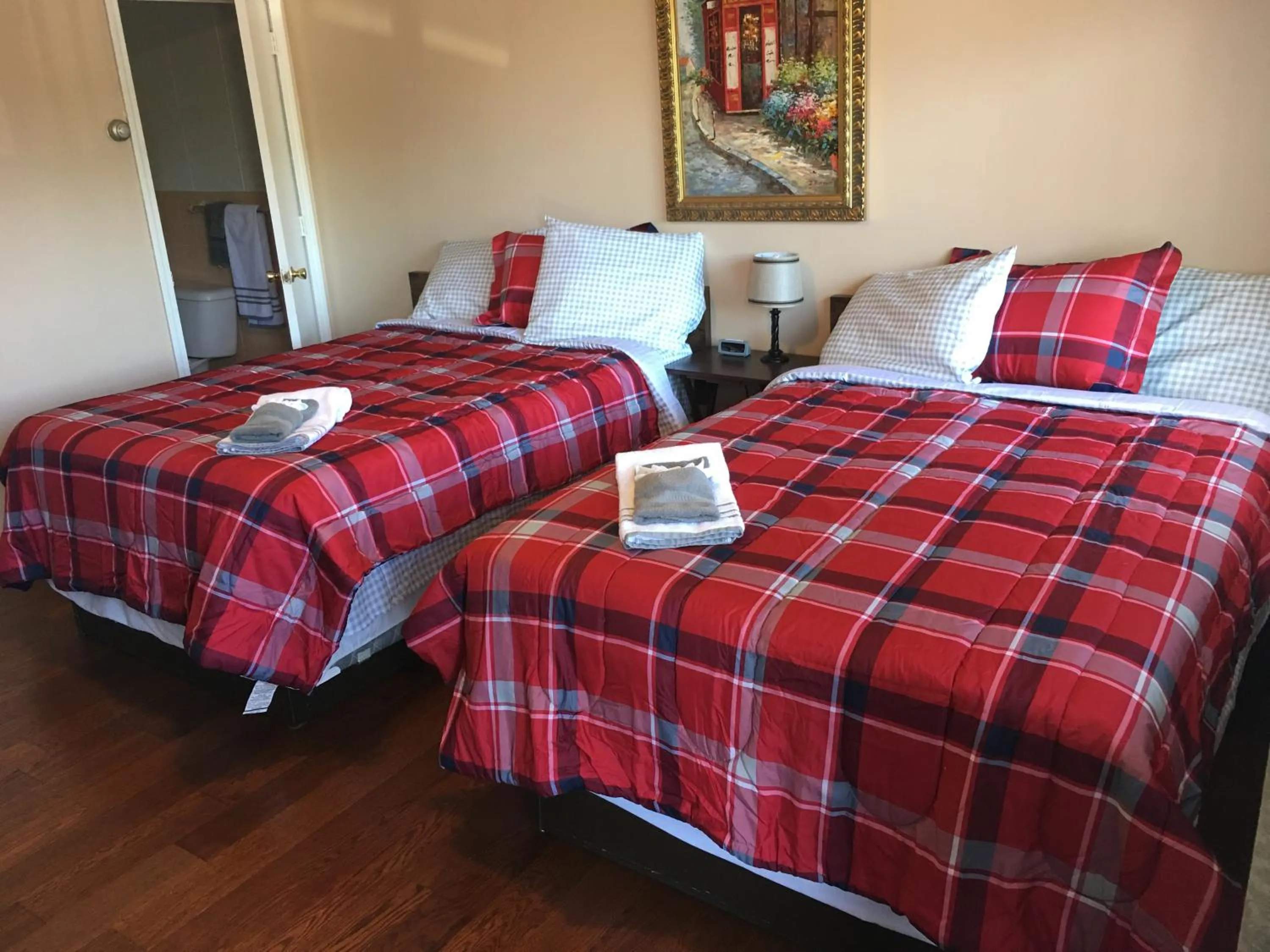 Bed in Big Bear Lodge