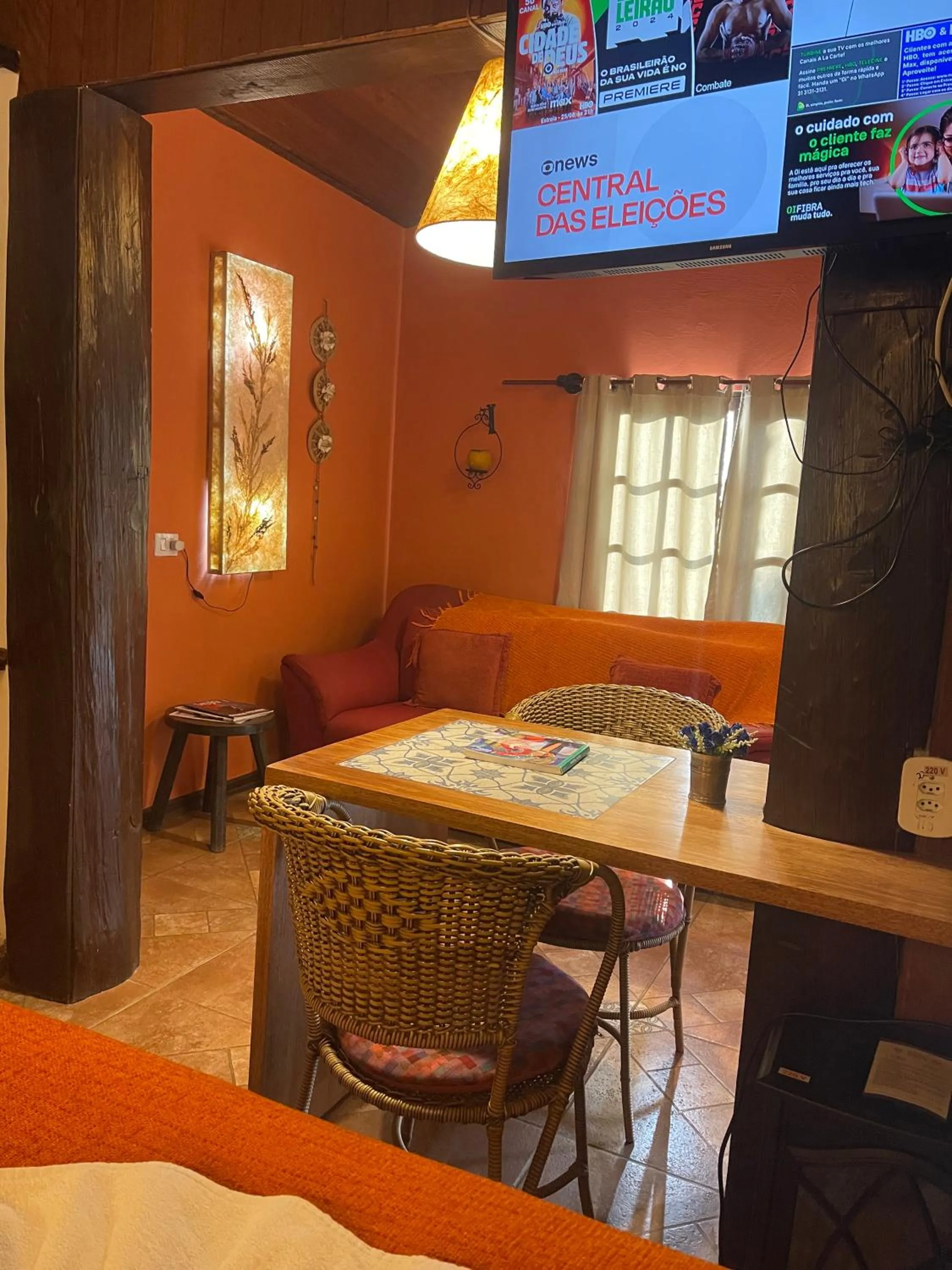 Dining area in Chalés ANECUEM