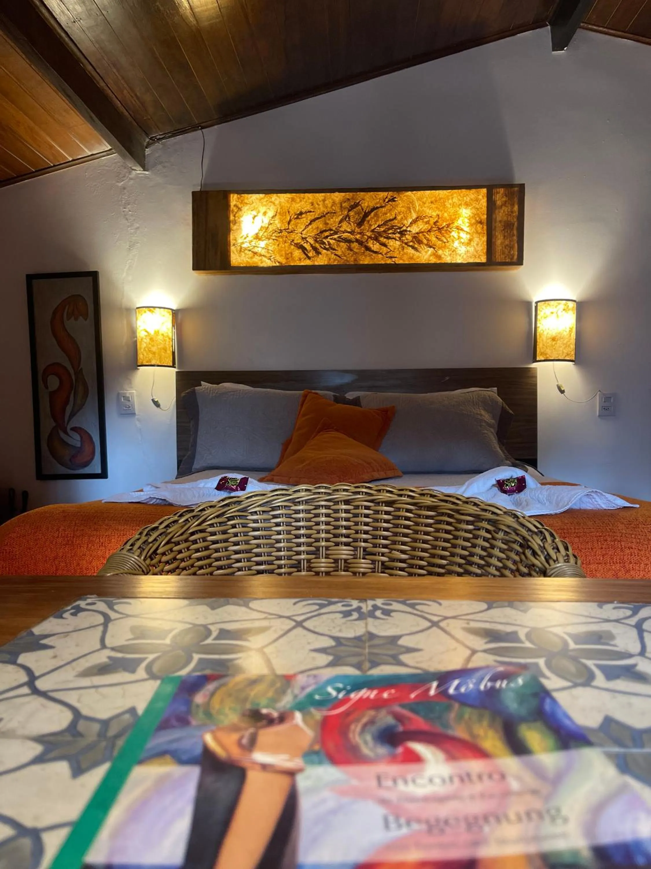 Bedroom, Bed in Chalés ANECUEM