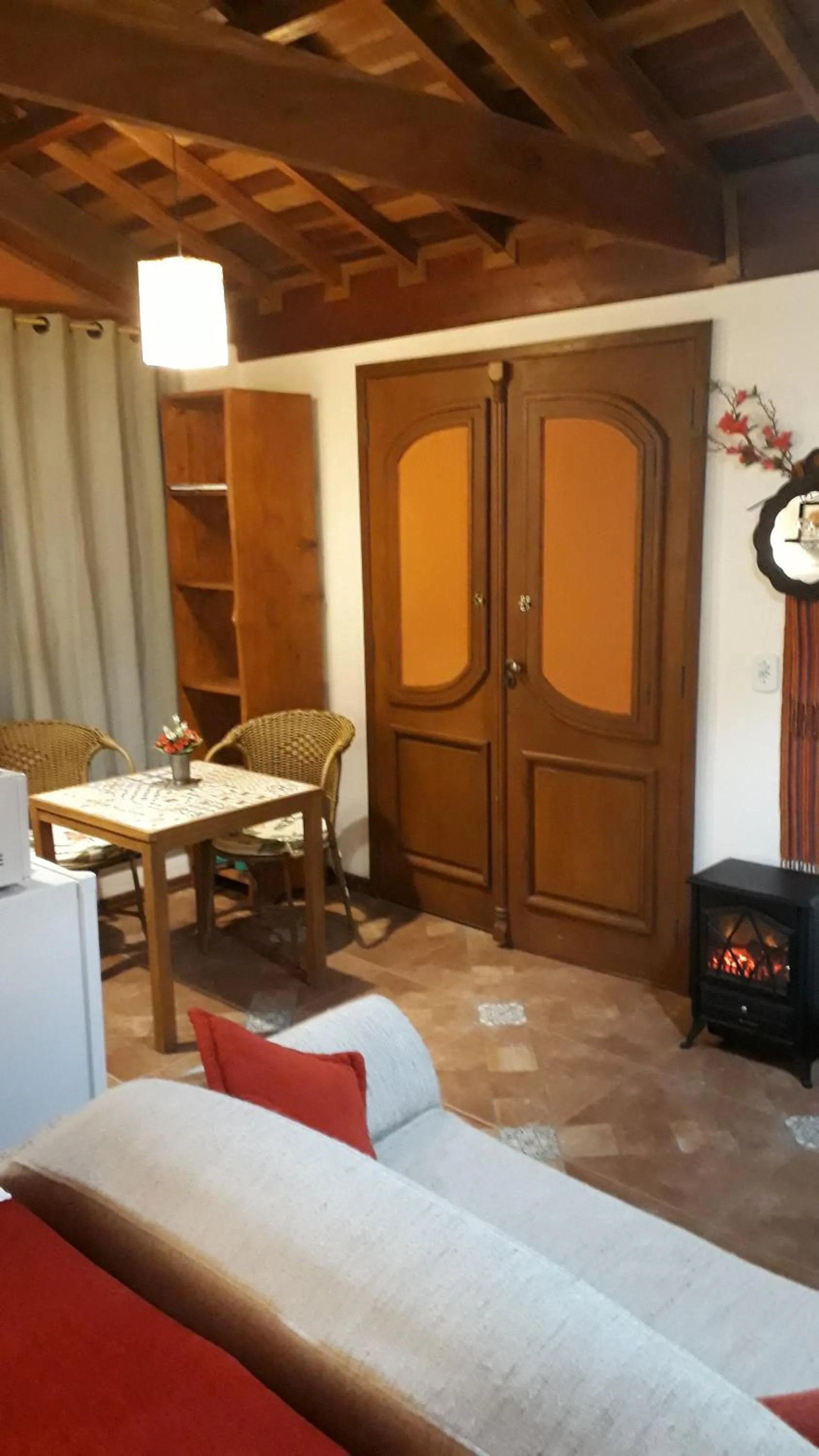 Kitchen or kitchenette in Chalés ANECUEM