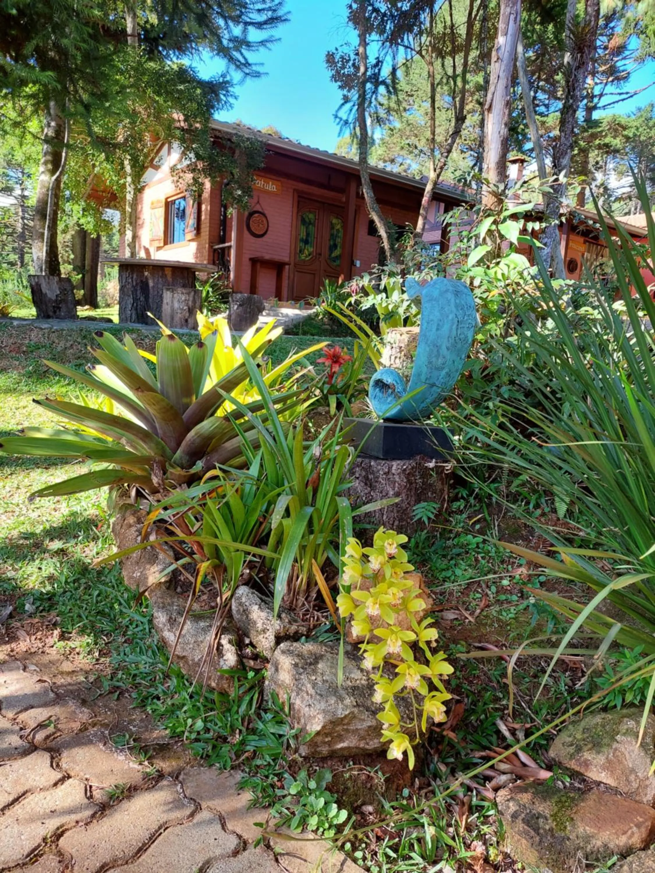 Garden in Chalés ANECUEM