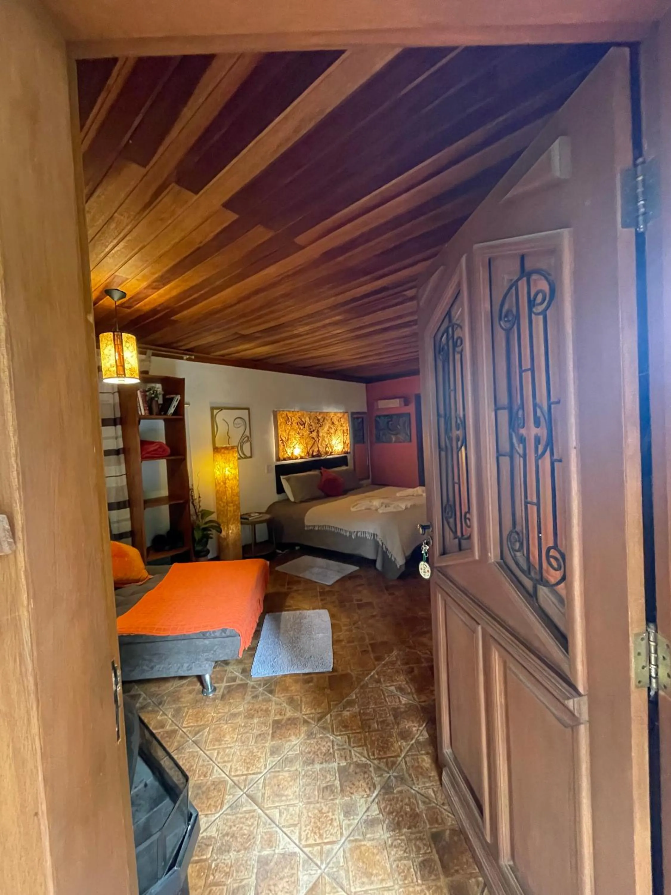 Bed in Chalés ANECUEM