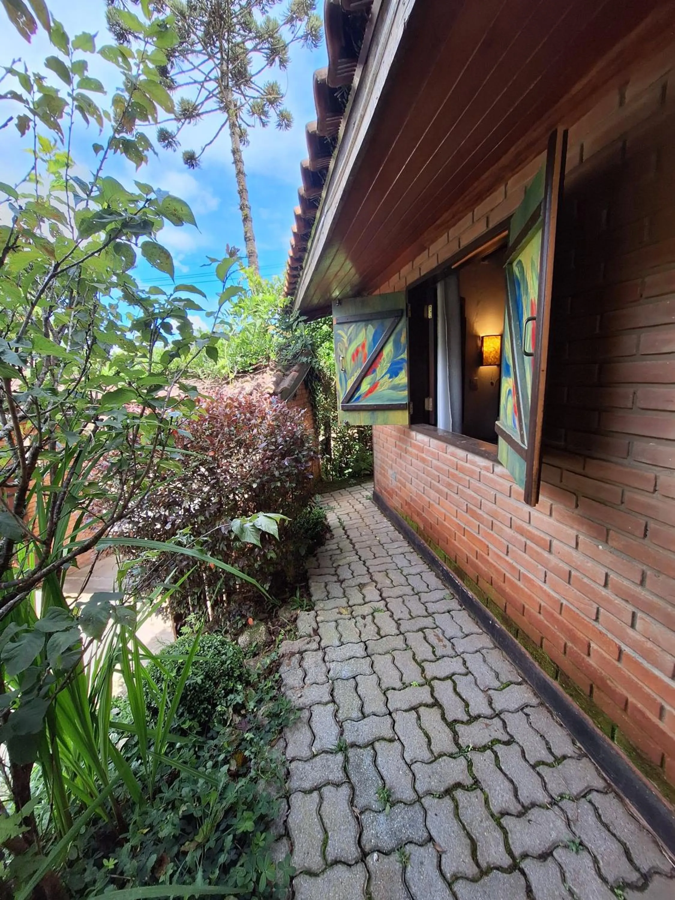 Natural landscape in Chalés ANECUEM