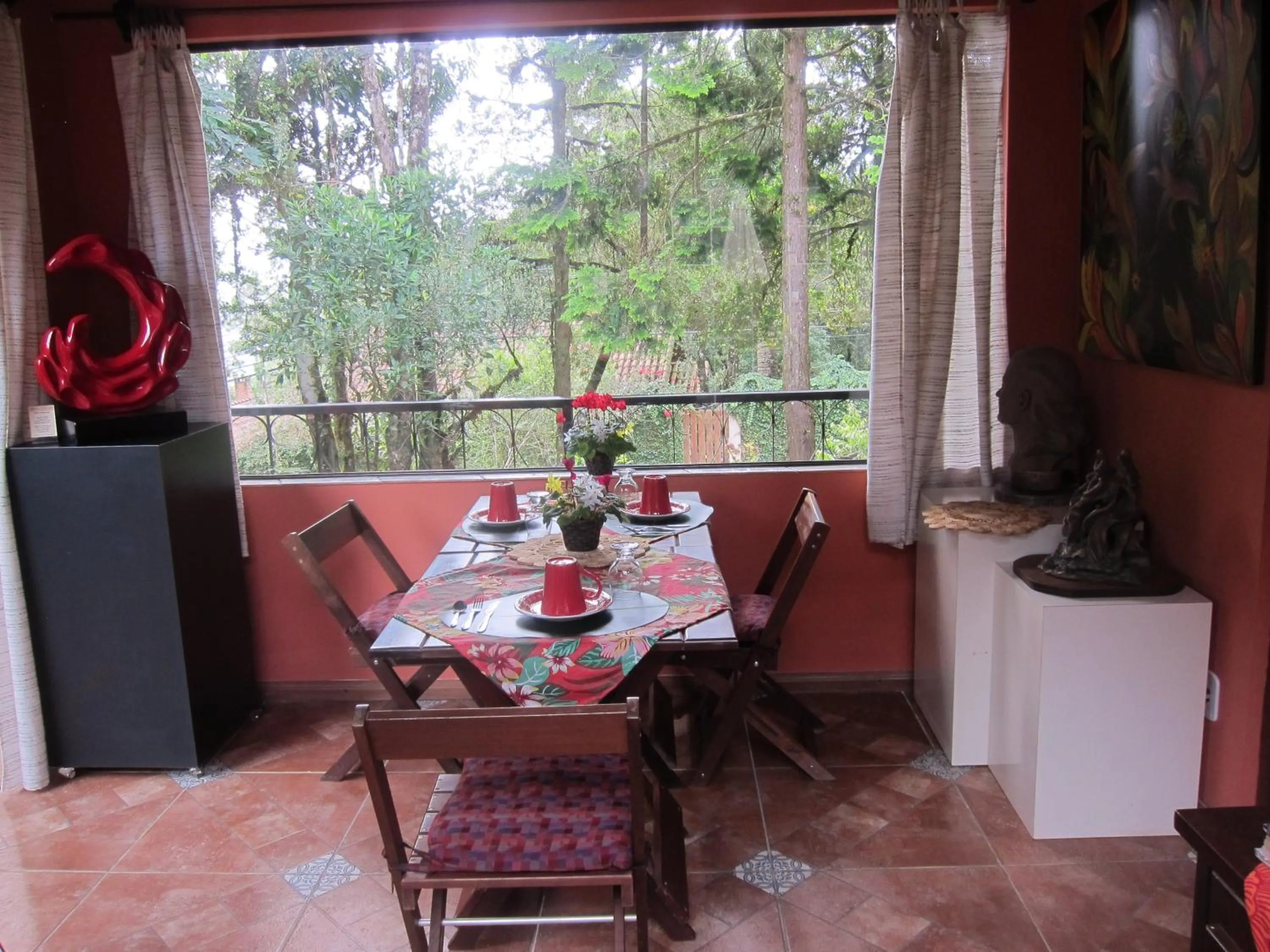 Dining area in Chalés ANECUEM