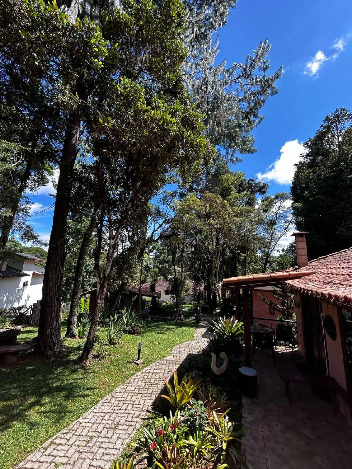 Garden in Chalés ANECUEM