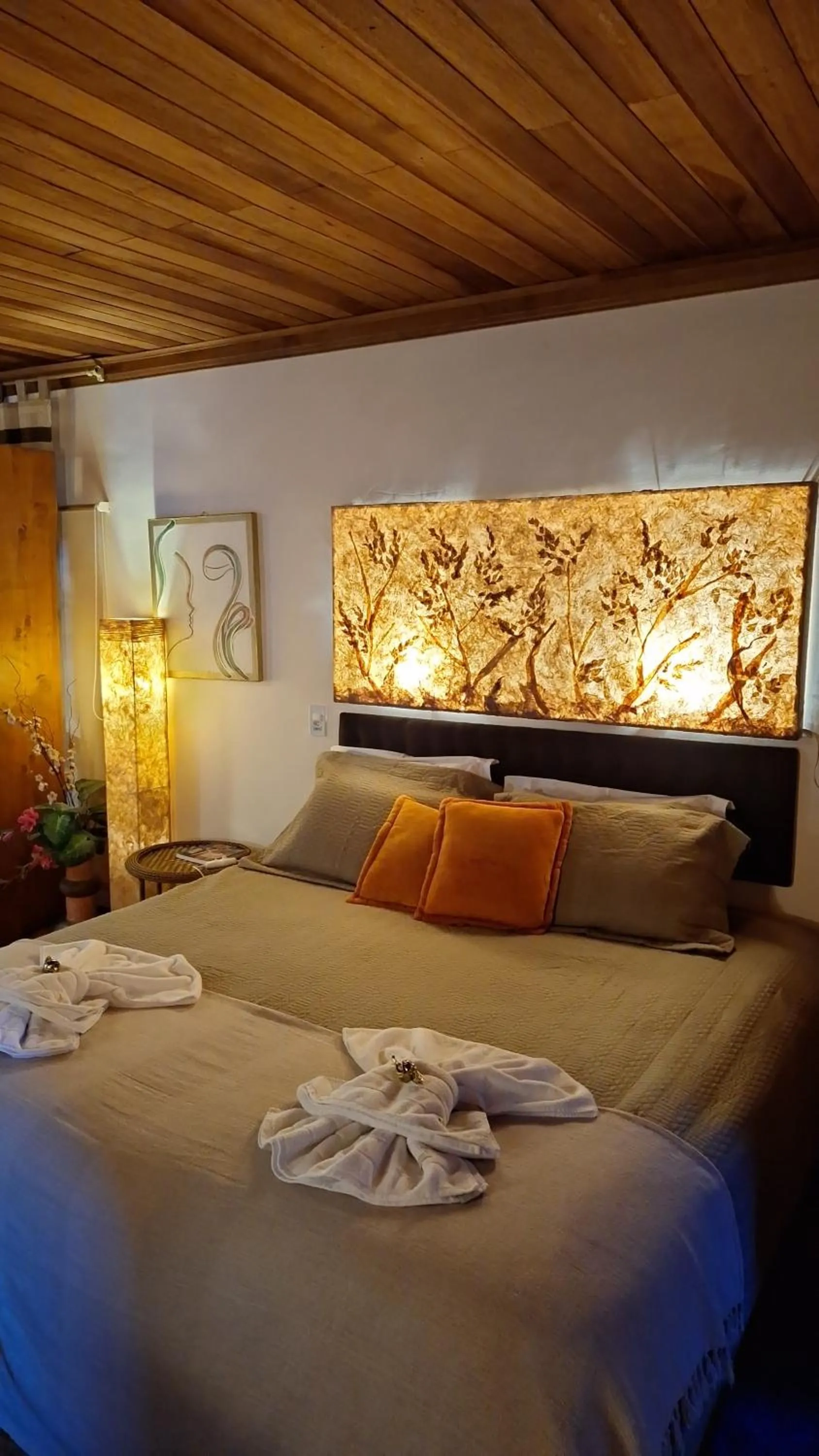 Bedroom, Bed in Chalés ANECUEM