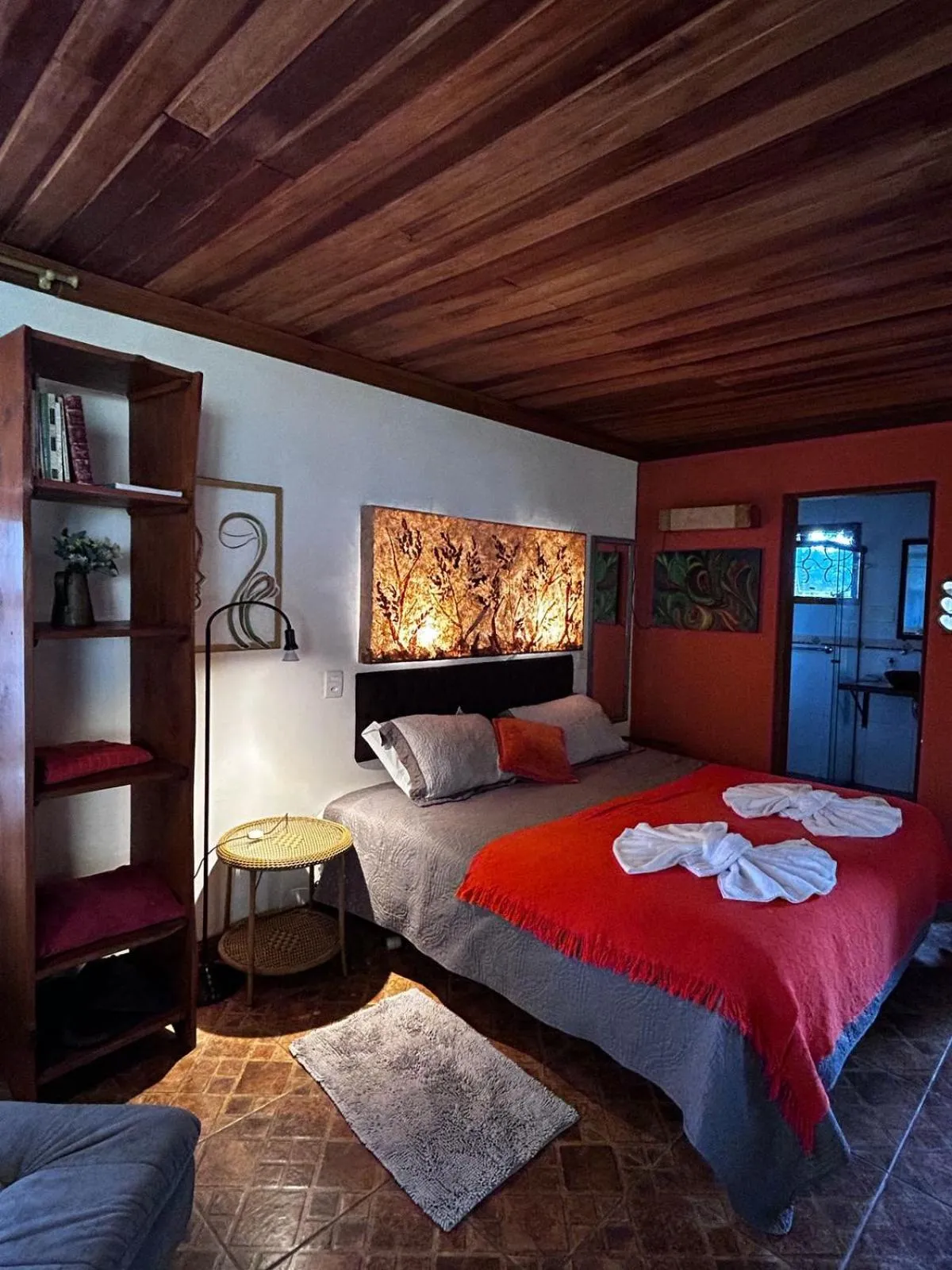 Bed in Chalés ANECUEM