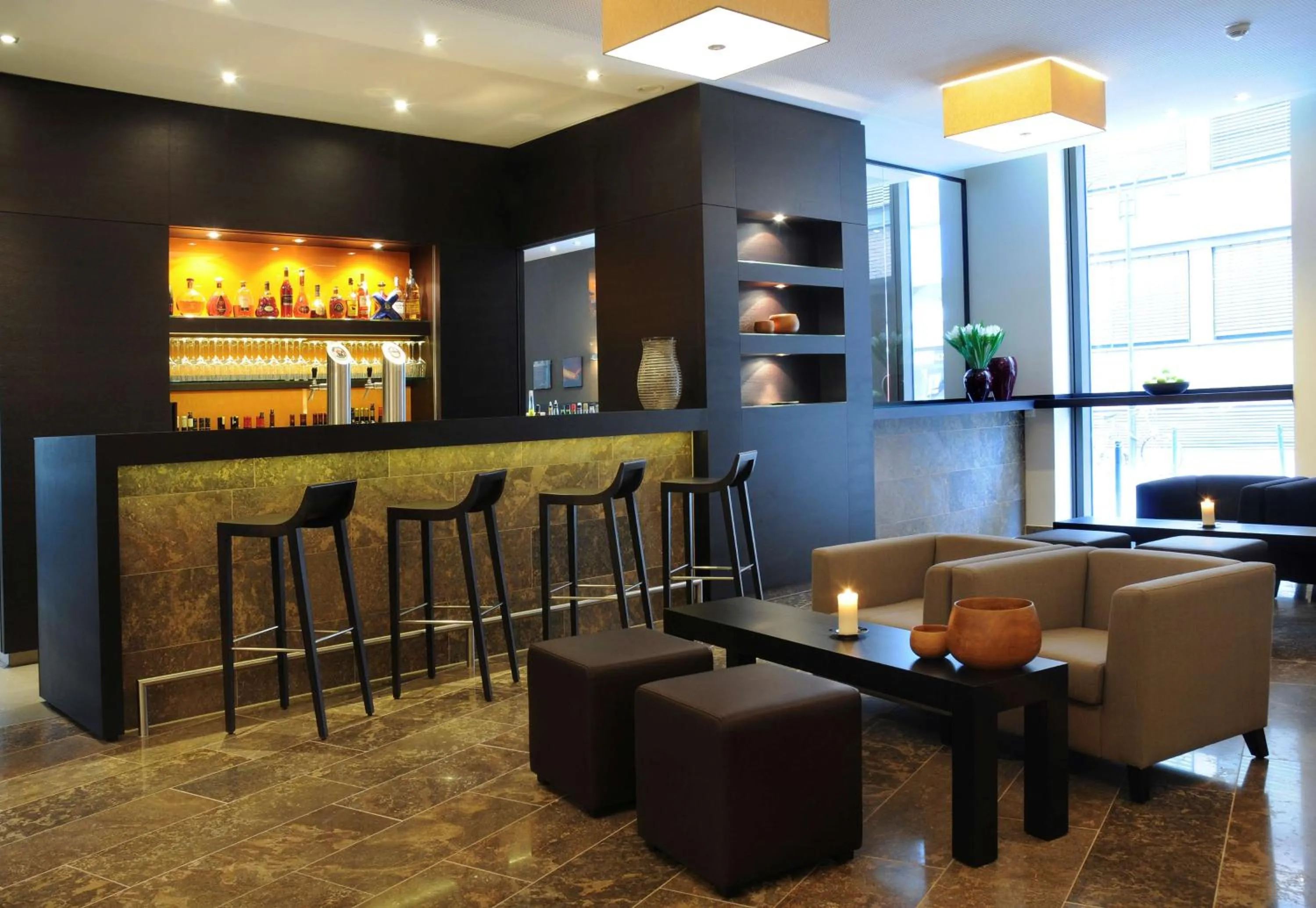 Lounge or bar in ATLANTIC Grand Hotel Bremen