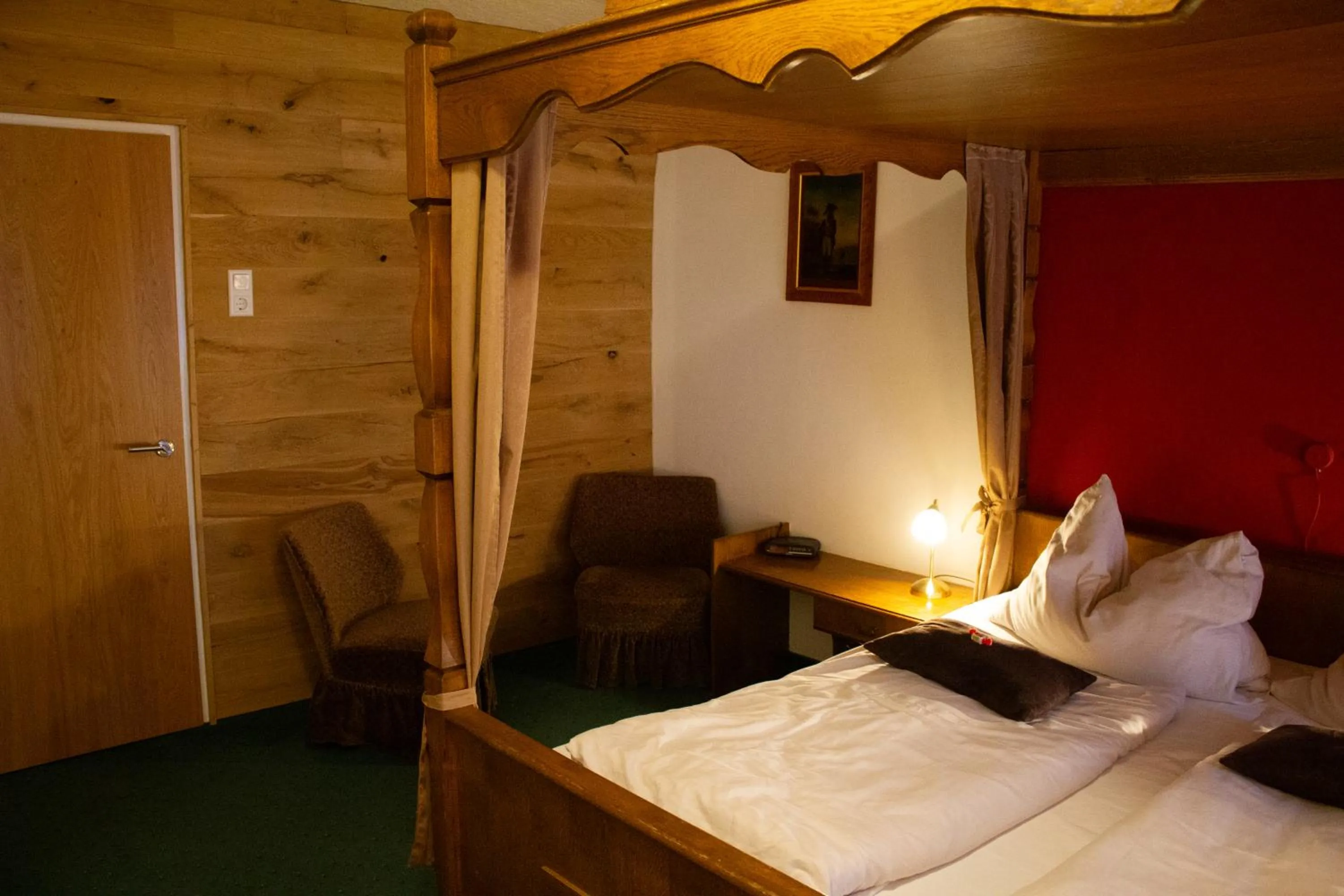 Bed in Hotel Gasthof Stranachwirt