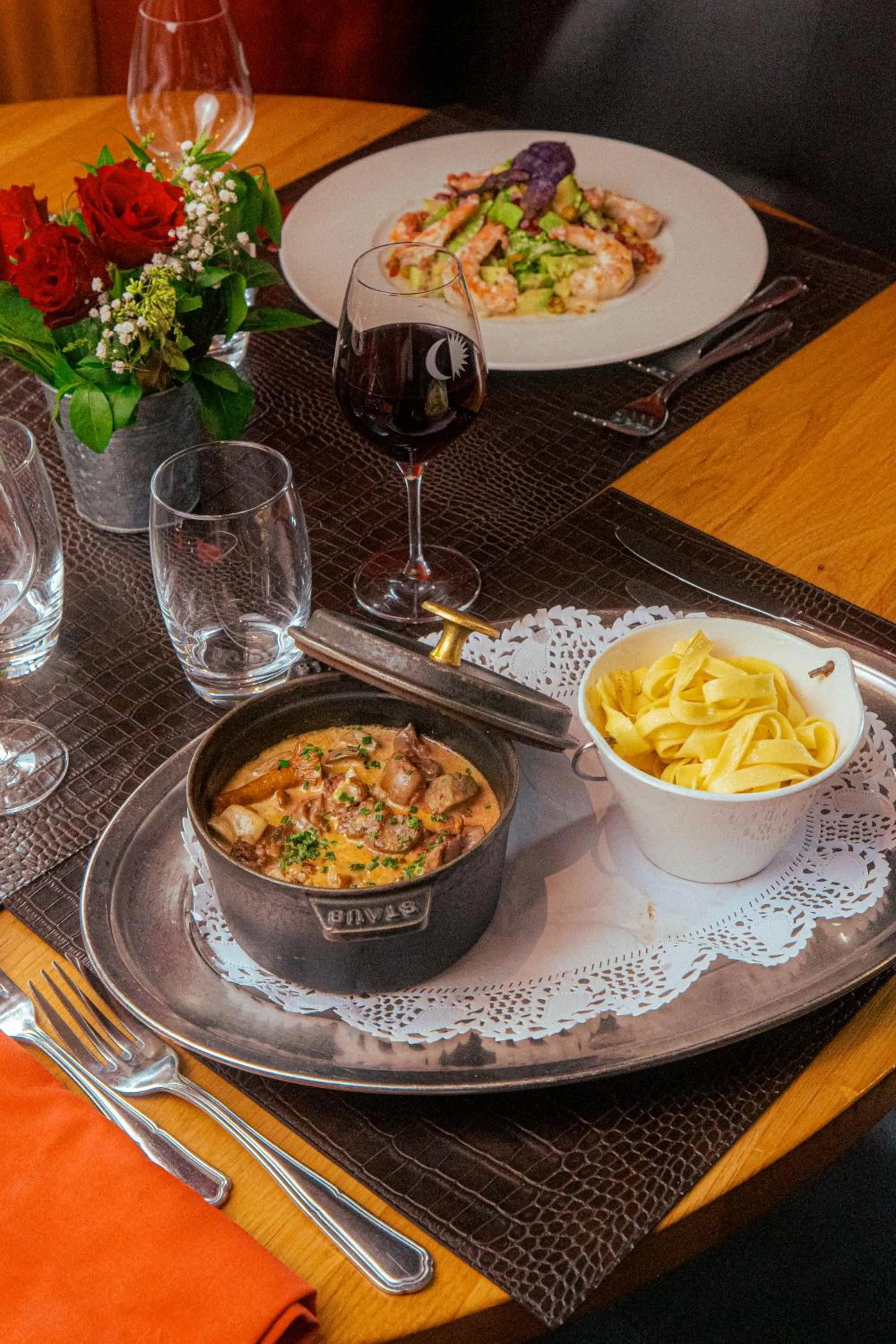 Food in Hotel Au Nid De Cigognes