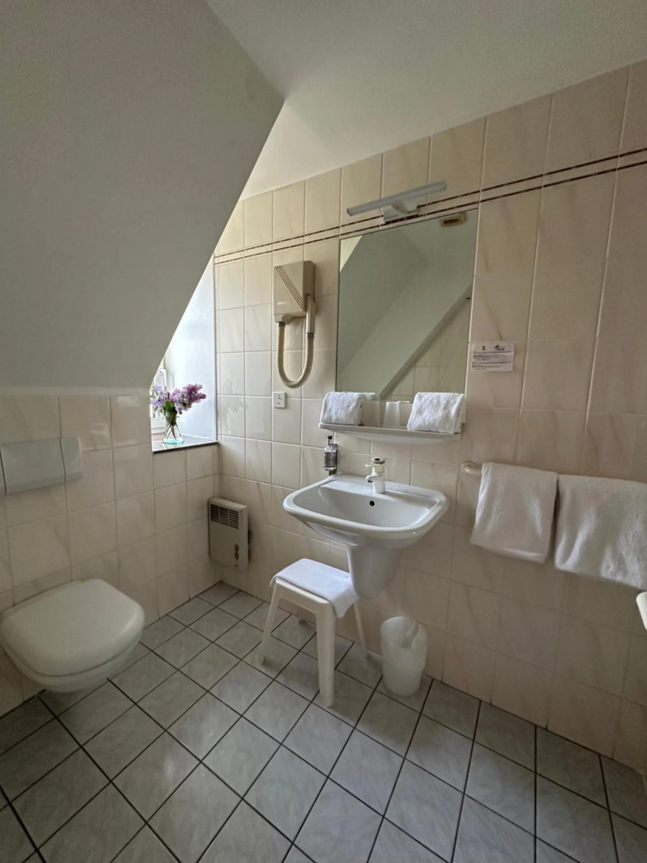 Property building in Hotel Au Nid De Cigognes