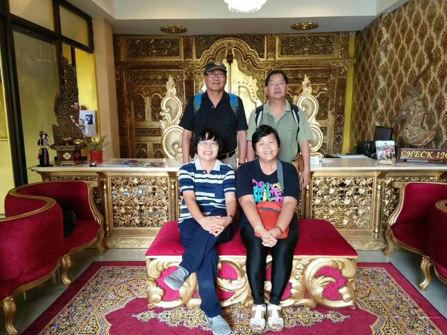 group of guests in Nakaraj Princess Chiang Rai - Walking Street