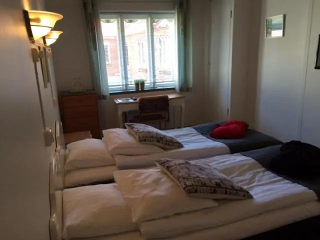 Bedroom, Bed in Hotell Turistgården i Simrishamn