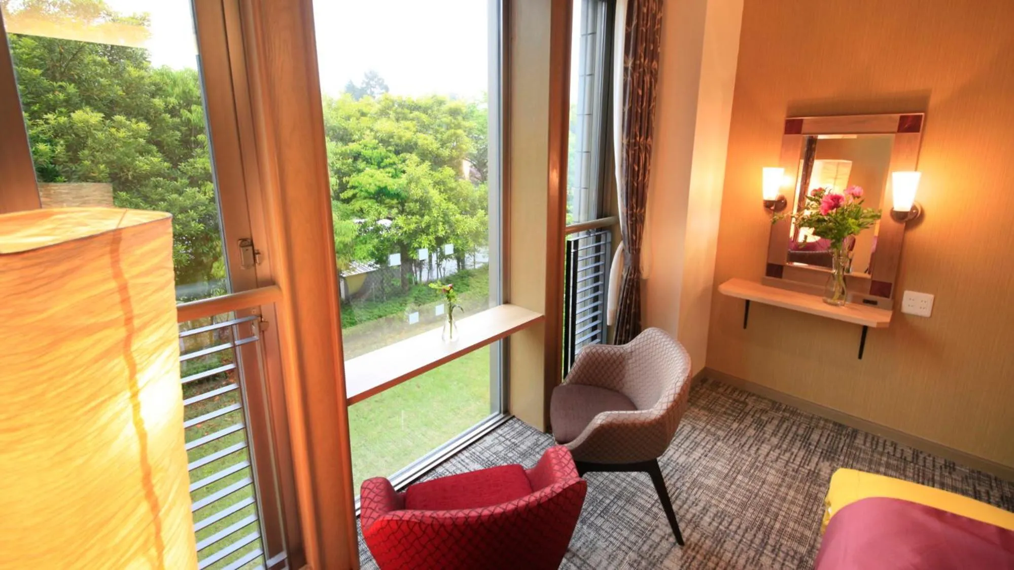 Inner courtyard view in Hakone Fuga - Adult Only