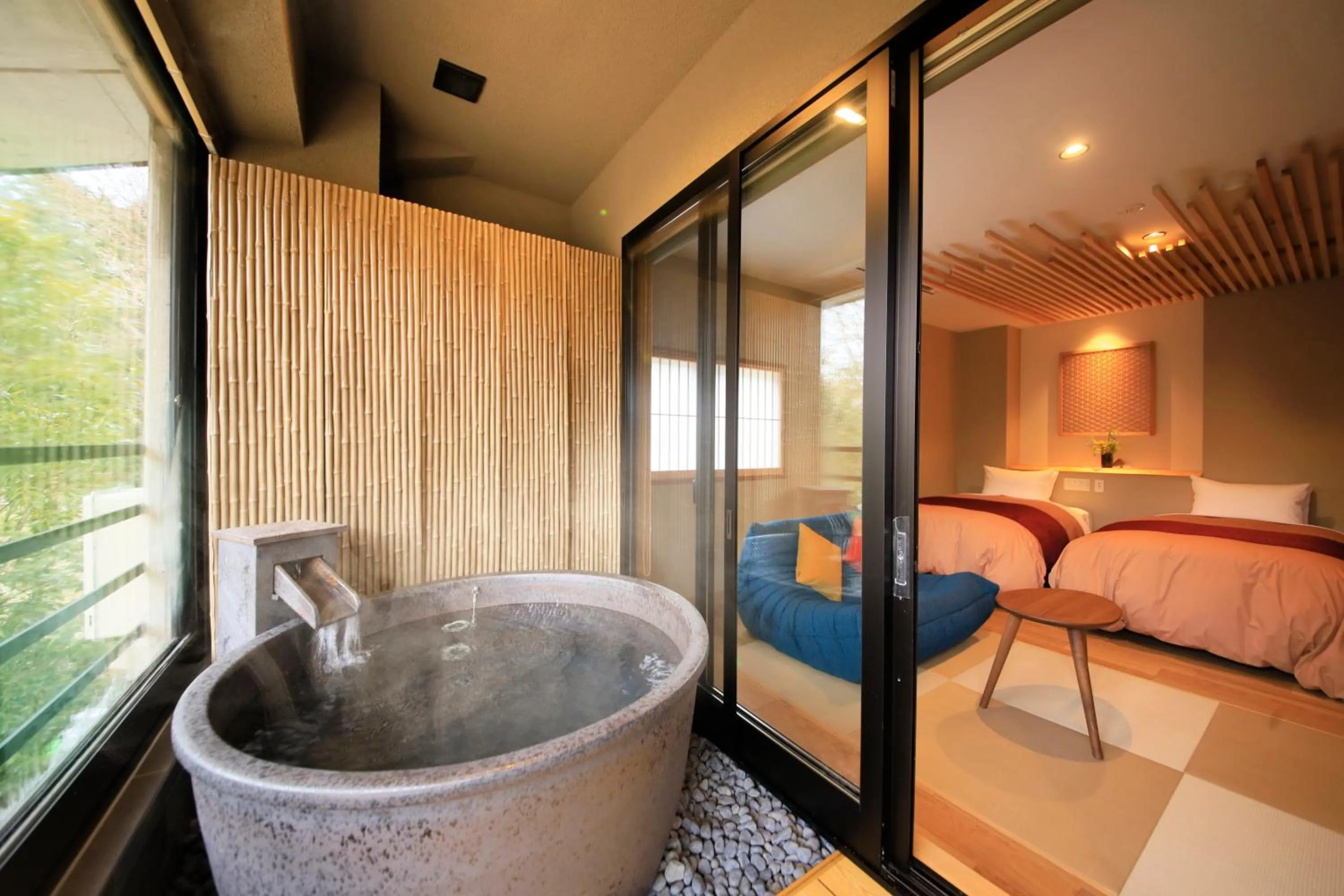 Bed in Hakone Fuga - Adult Only