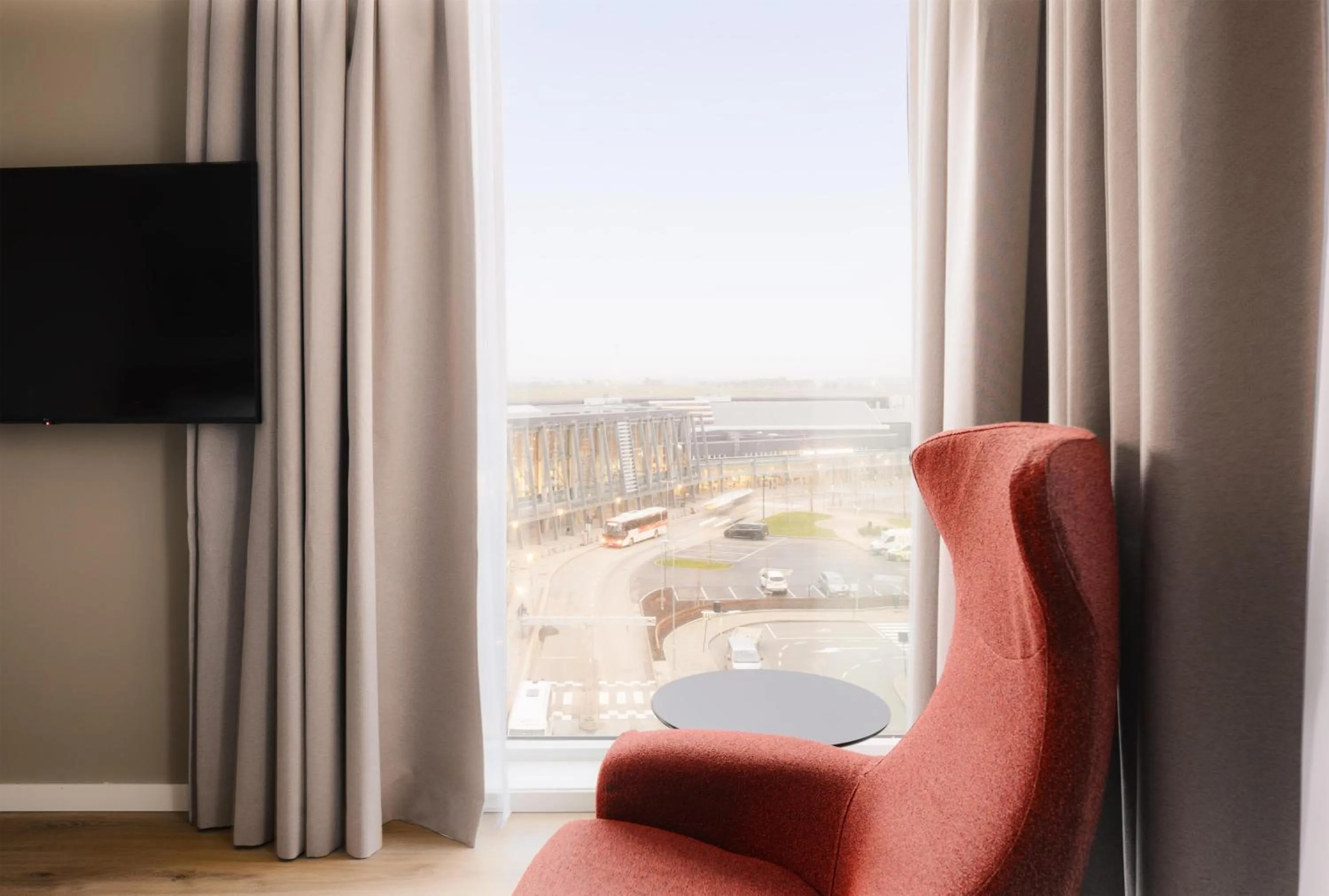 Bedroom in Scandic Stavanger Airport