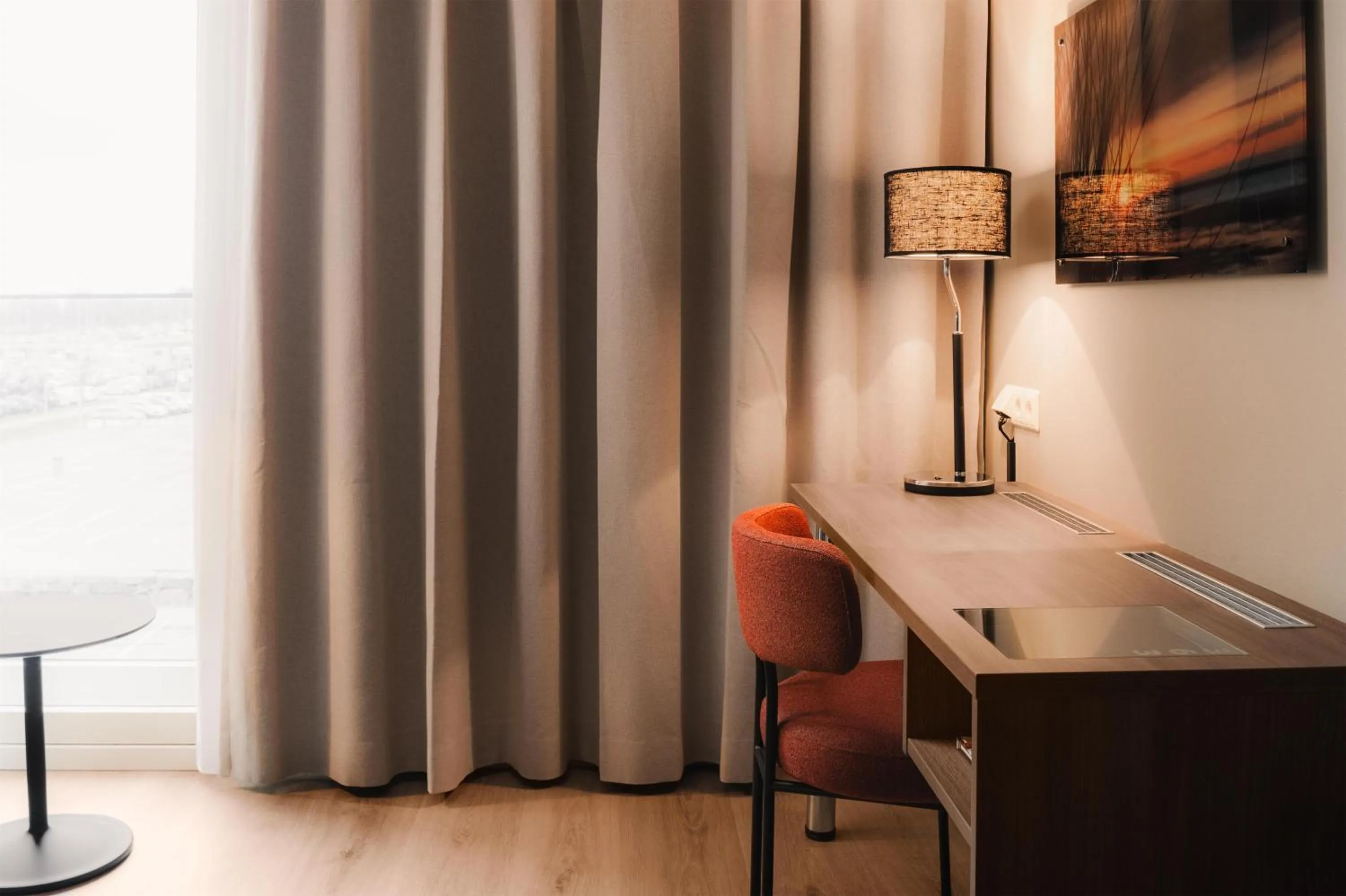 Bedroom in Scandic Stavanger Airport