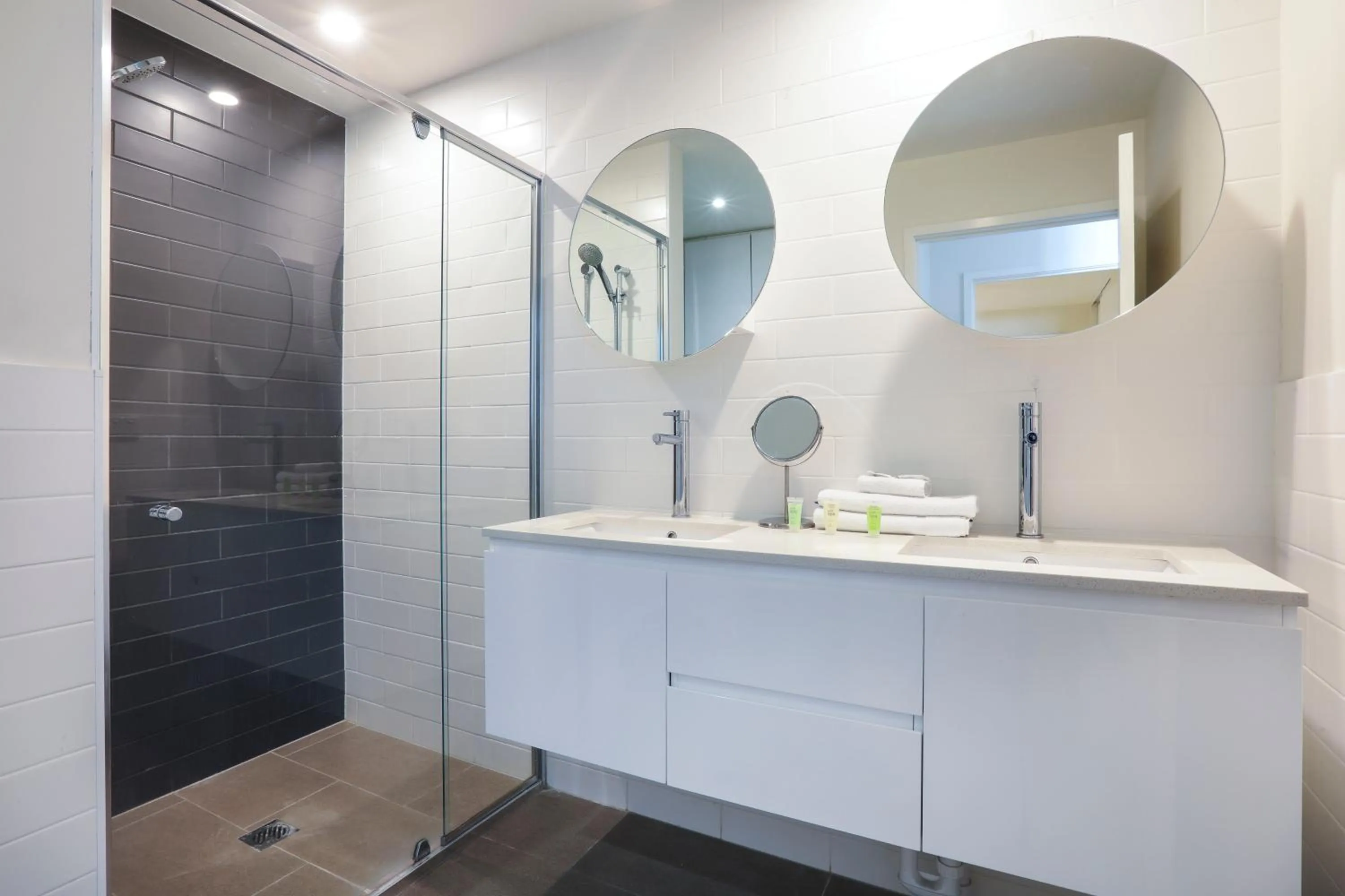 Bathroom in Sandbox Apartments