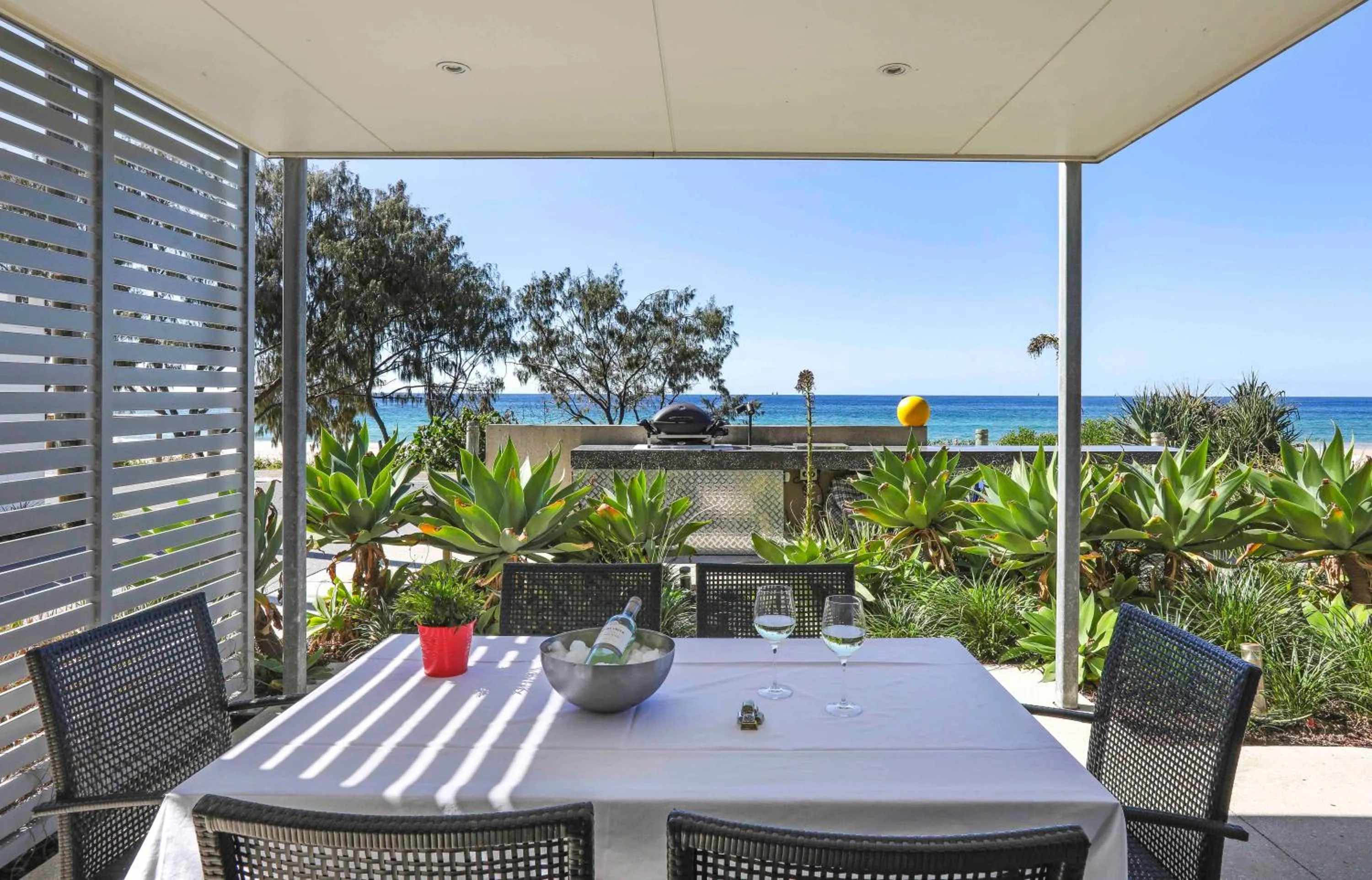 BBQ facilities in Sandbox Apartments