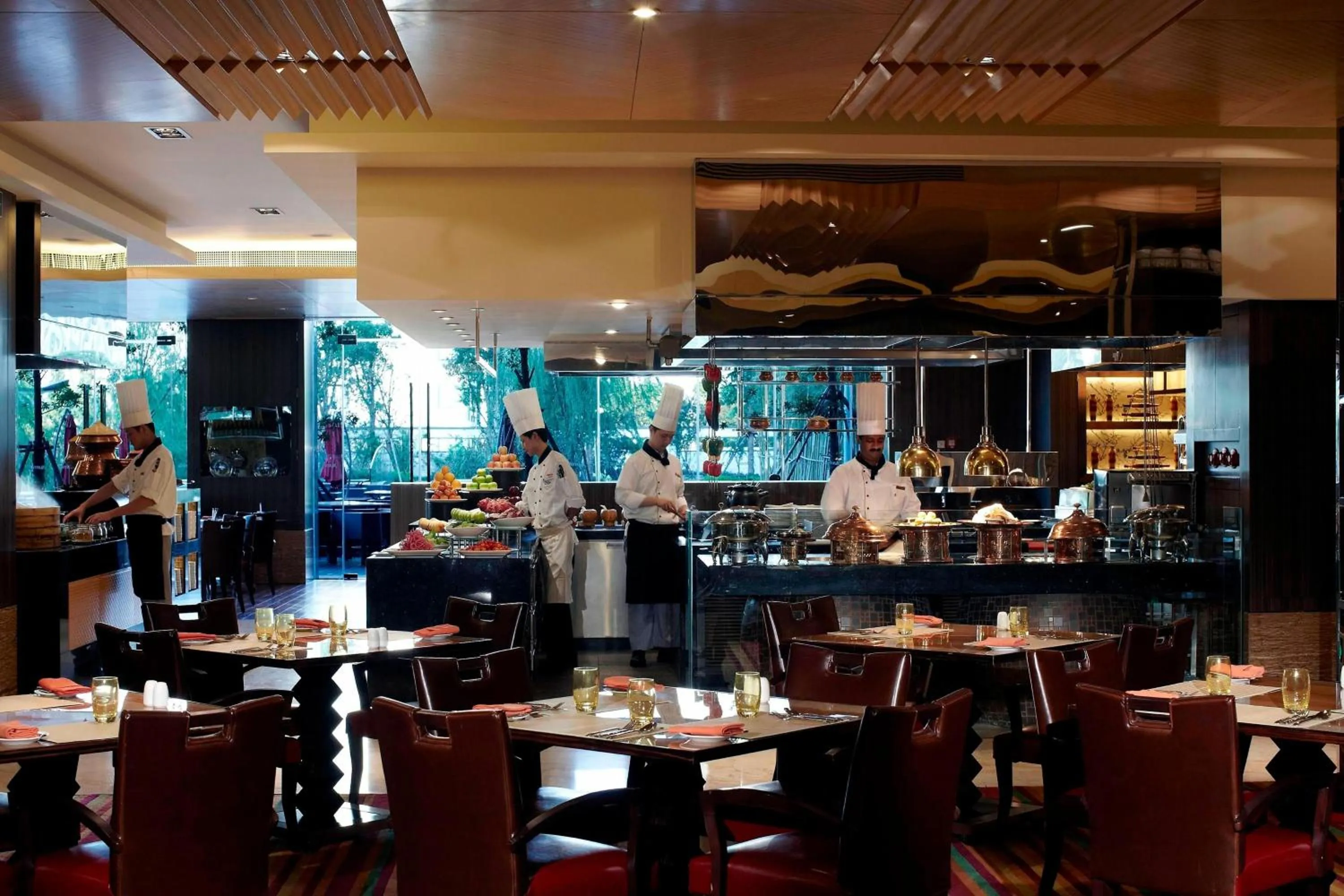 Restaurant/places to eat in Suzhou Marriott Hotel