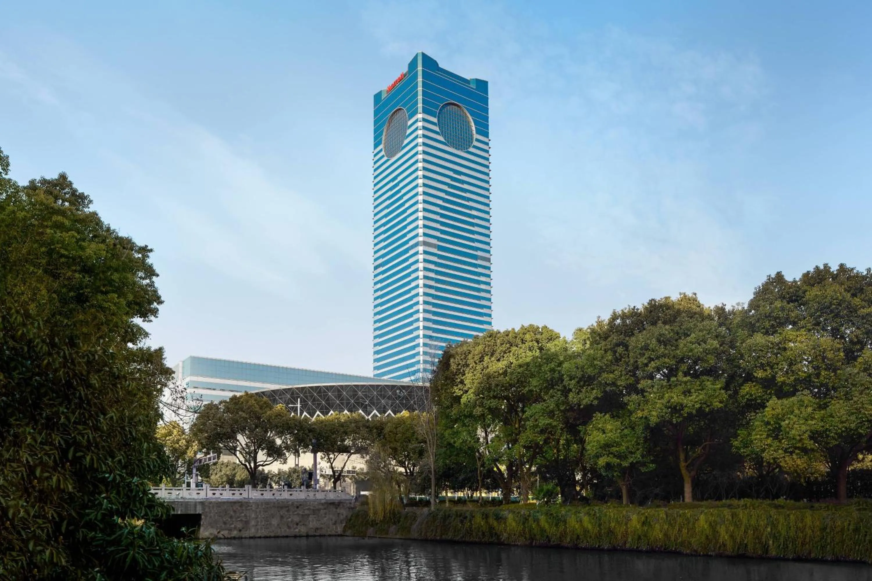 Property building in Suzhou Marriott Hotel