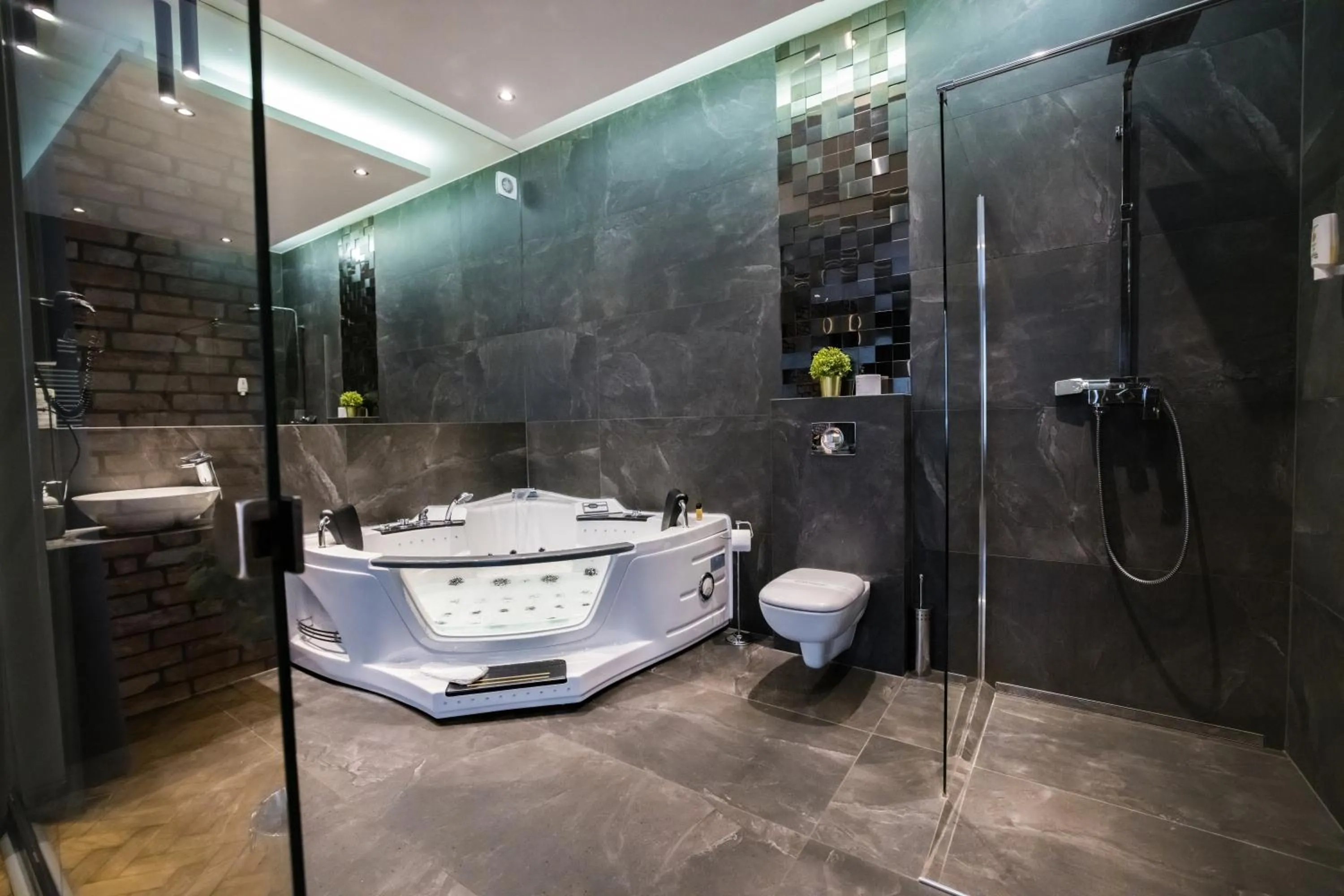 Shower in Leo Apartments Old Town