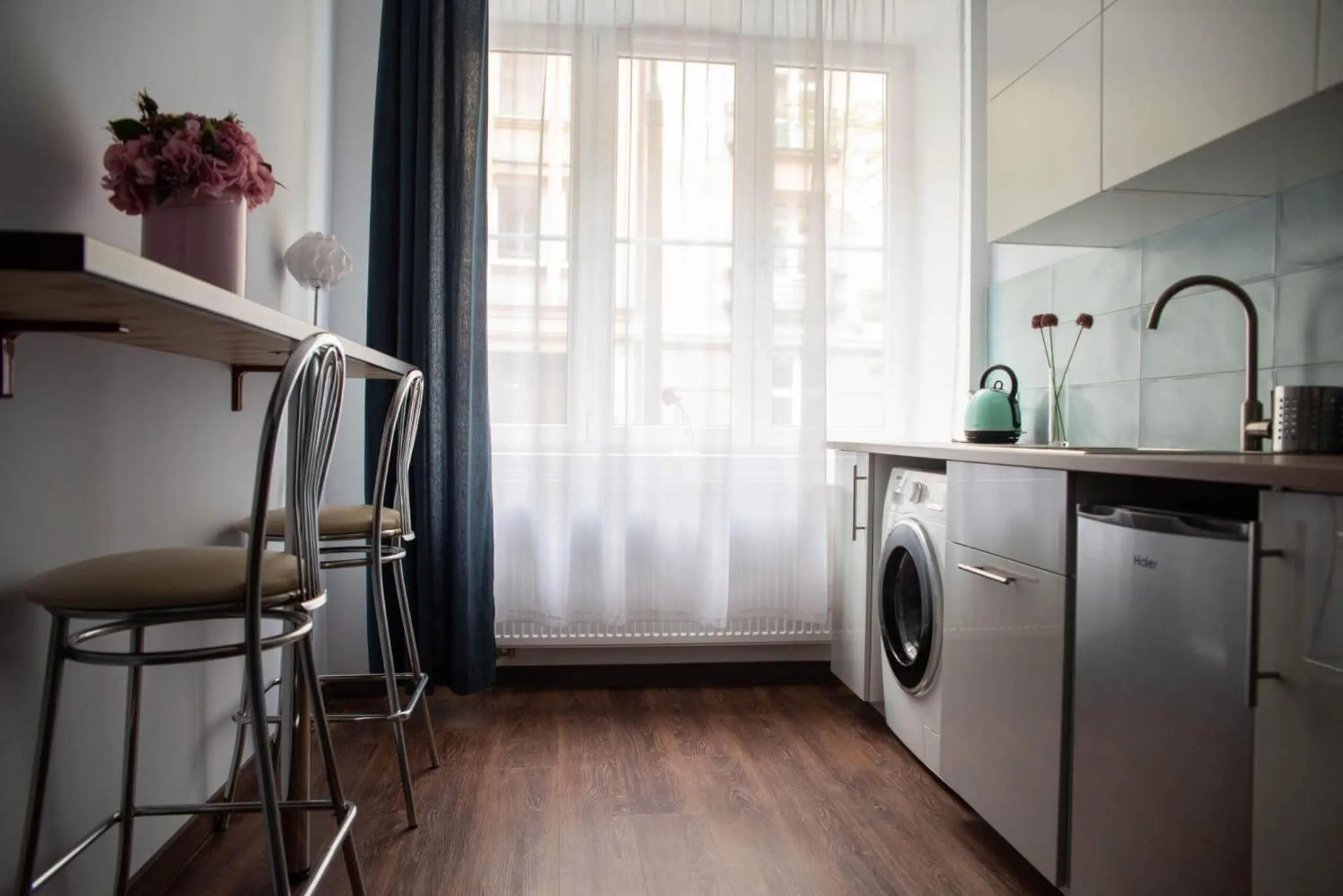 kitchen in Leo Apartments Old Town