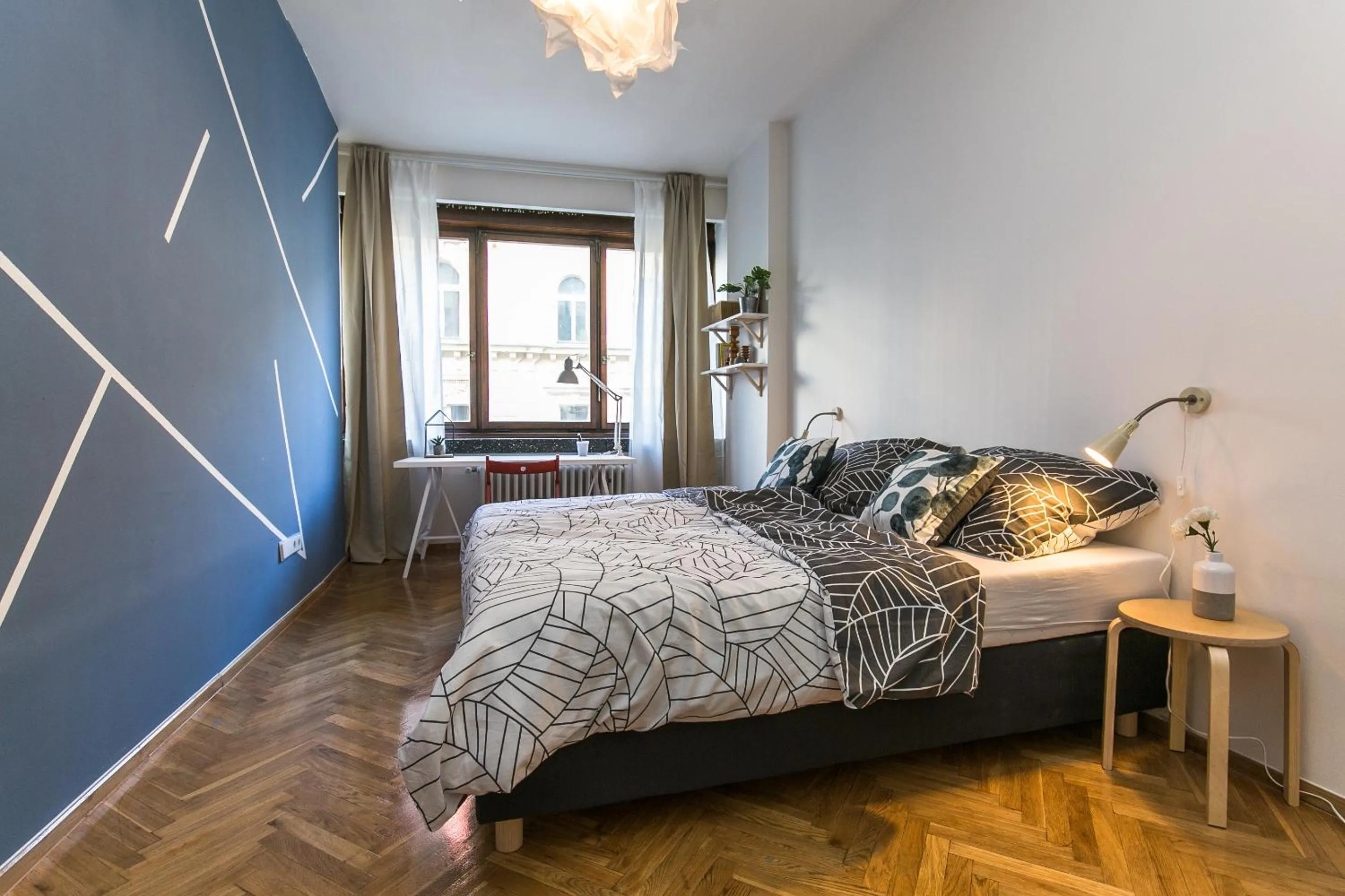 Bed in Apartments Stepanska 36