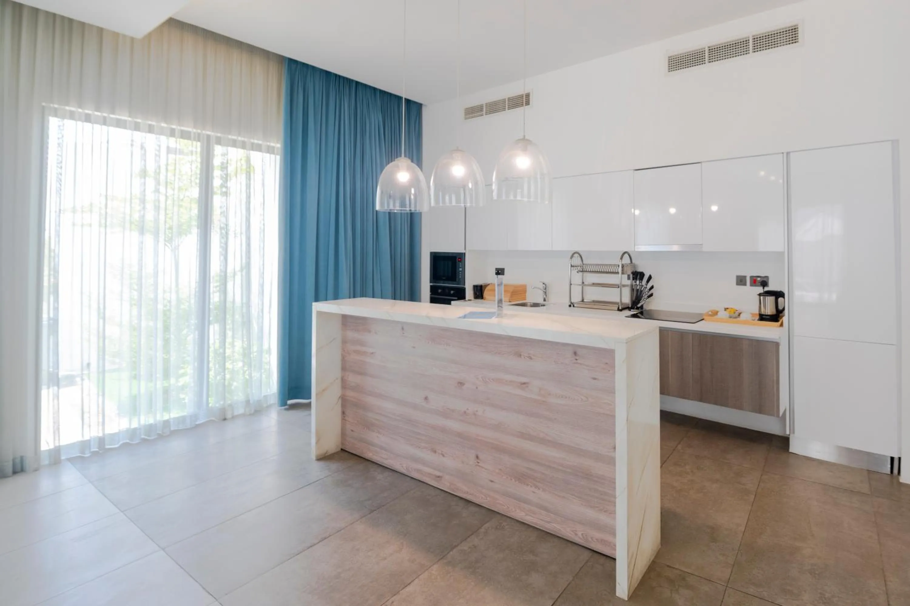 Kitchen or kitchenette in Nordic Resort