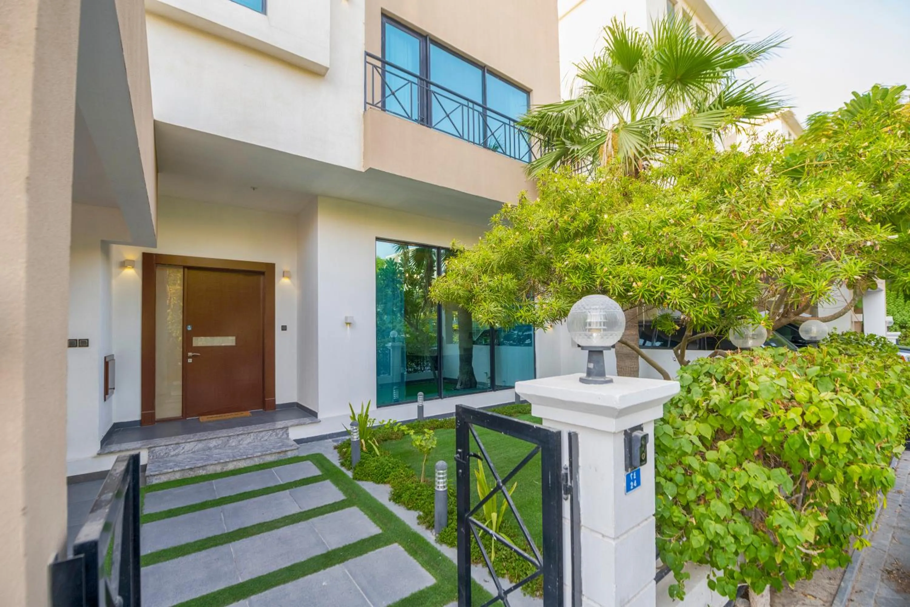 Garden view in Nordic Resort