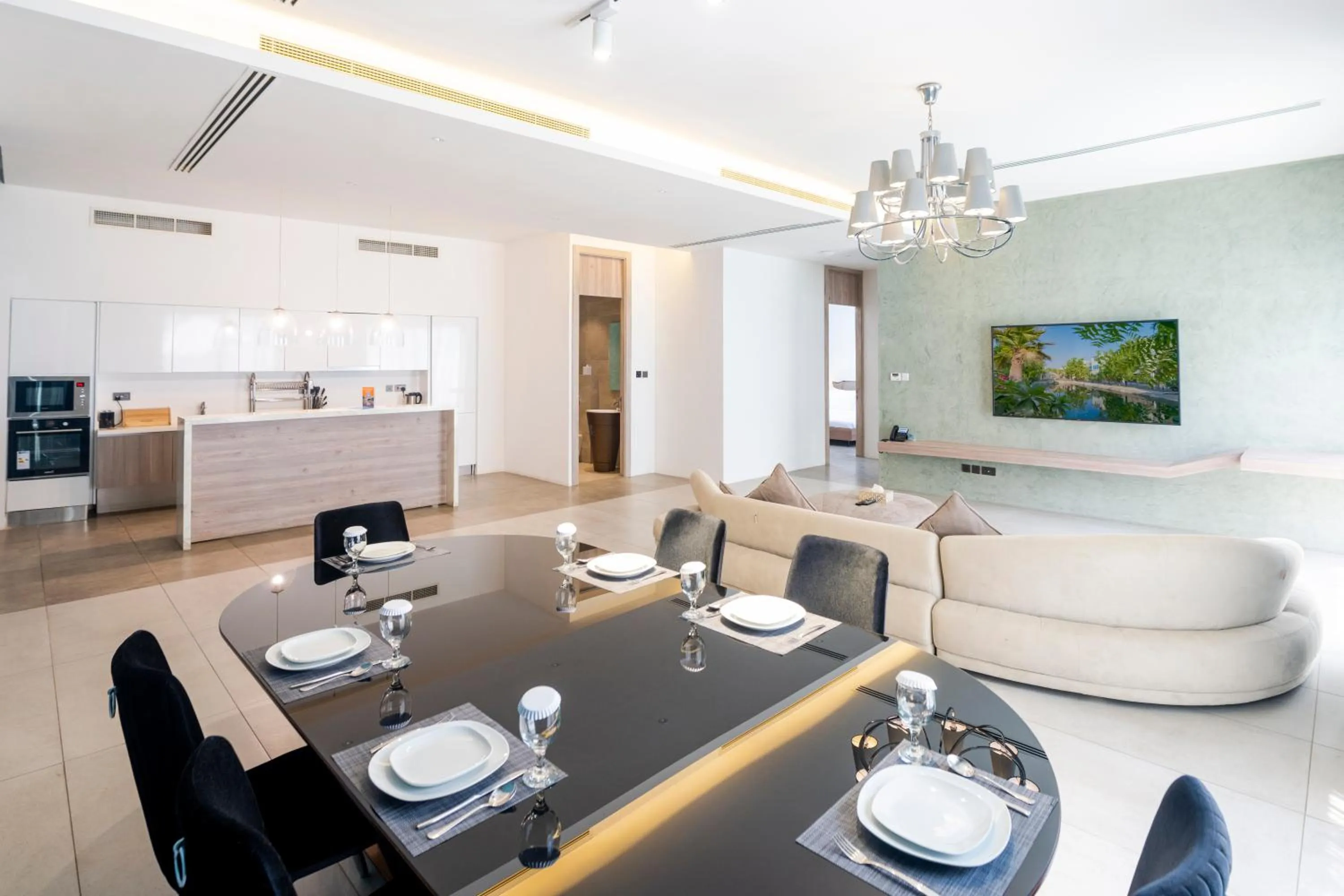 Living room in Nordic Resort