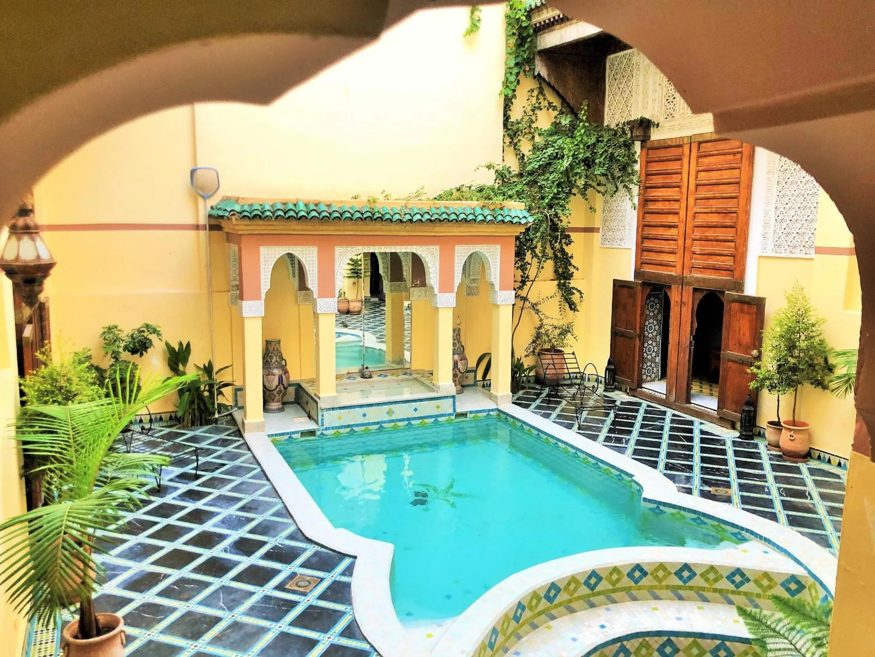 Swimming pool in Riad Zitouna