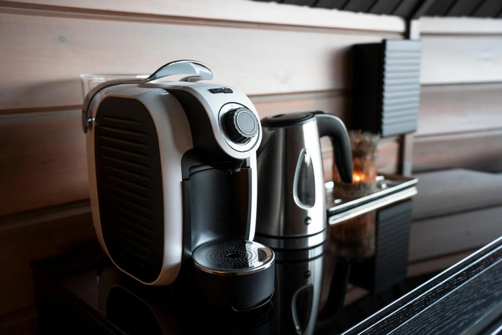 Coffee/tea facilities in Reindeer Manor Levi