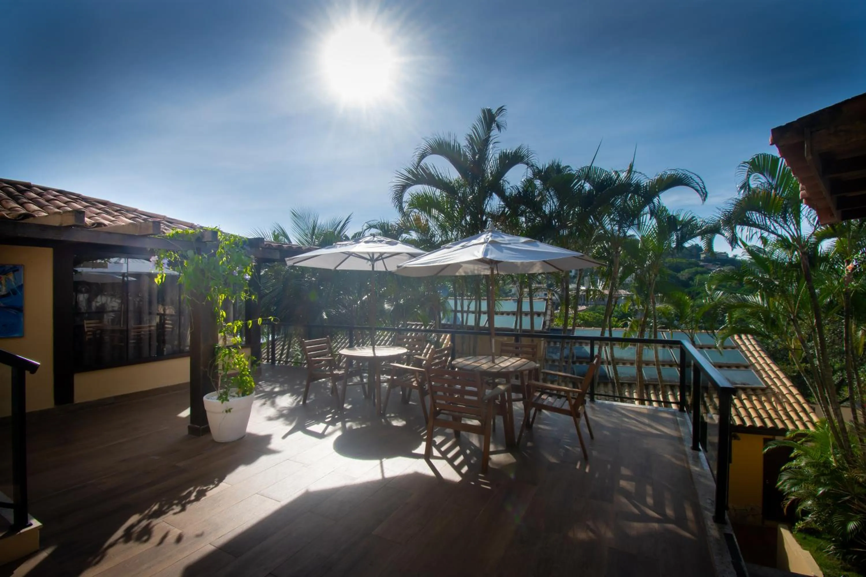 Patio in Hotel Barra da Lagoa by Latitud Hoteles