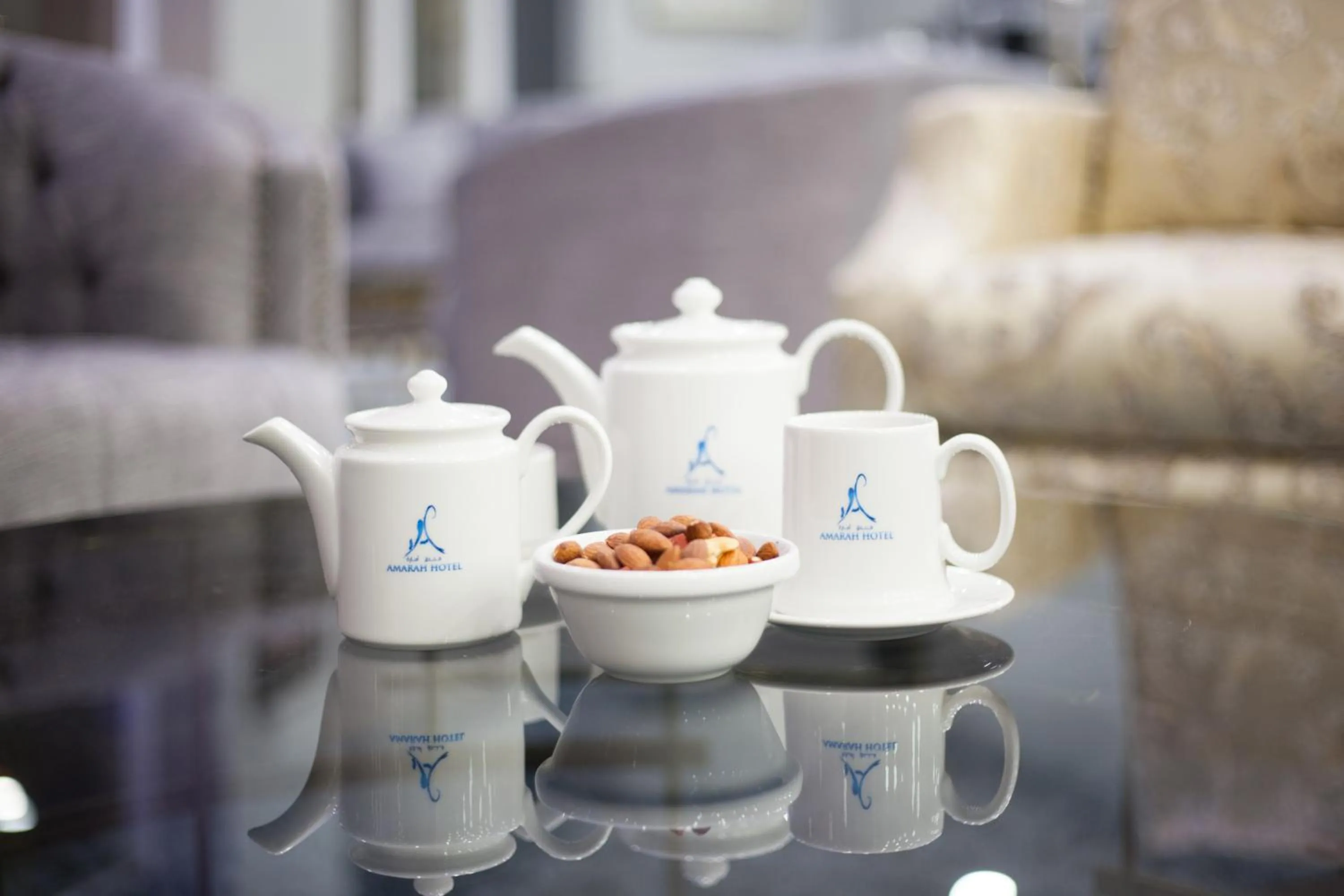 Lobby or reception in Amarah Hotel